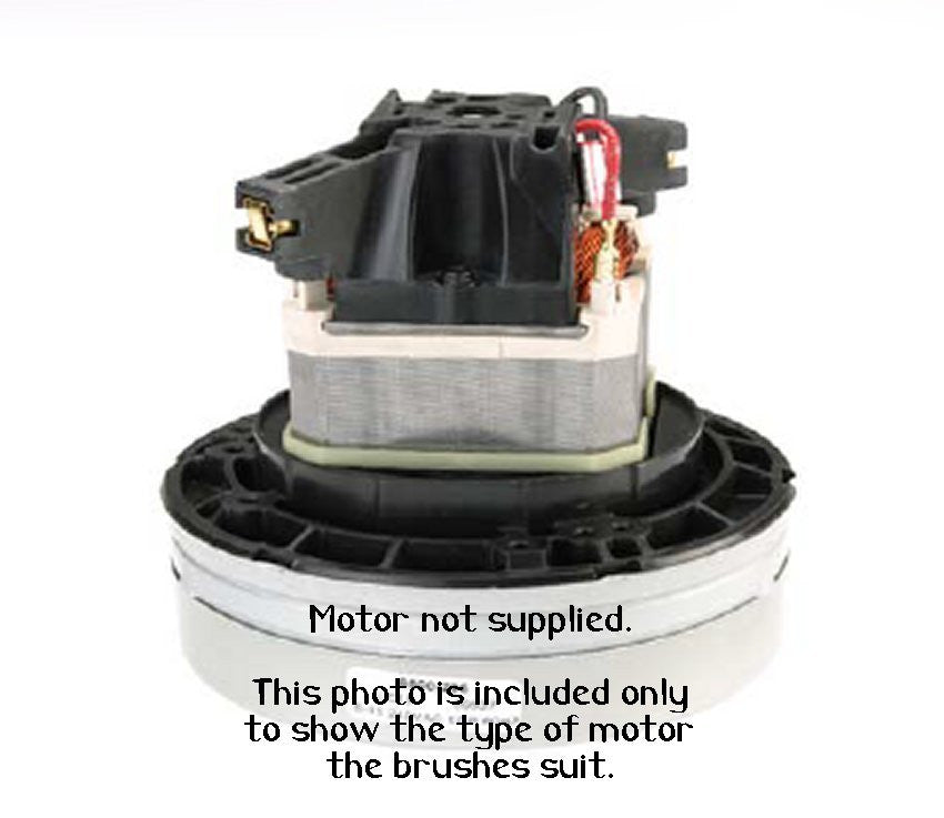 Pair of Carbon Brushes MCB012 for 1600W M002 FloThru Vac Motor