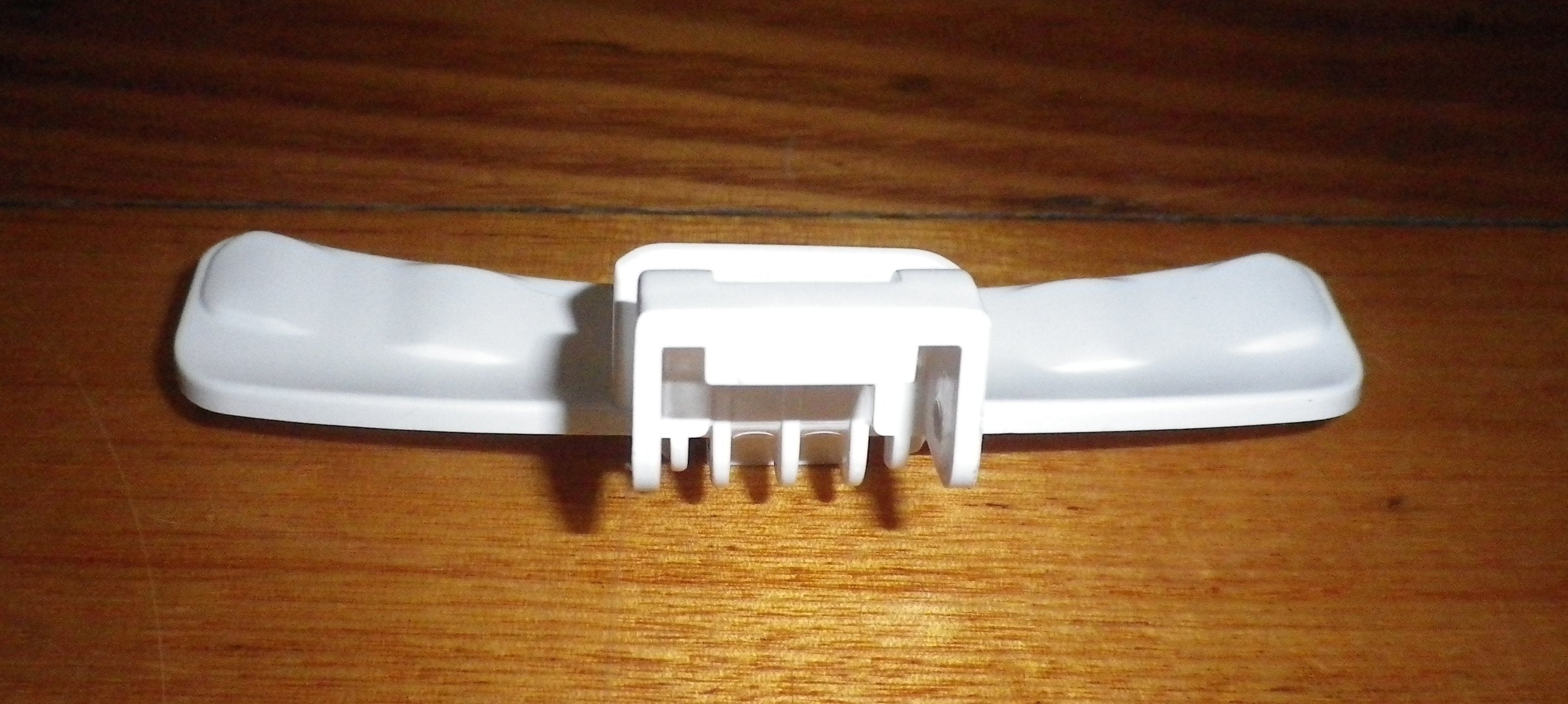 Samsung Front Loader Washing Machine White Door Handle Lever - Replacement Part # DC64-01524B