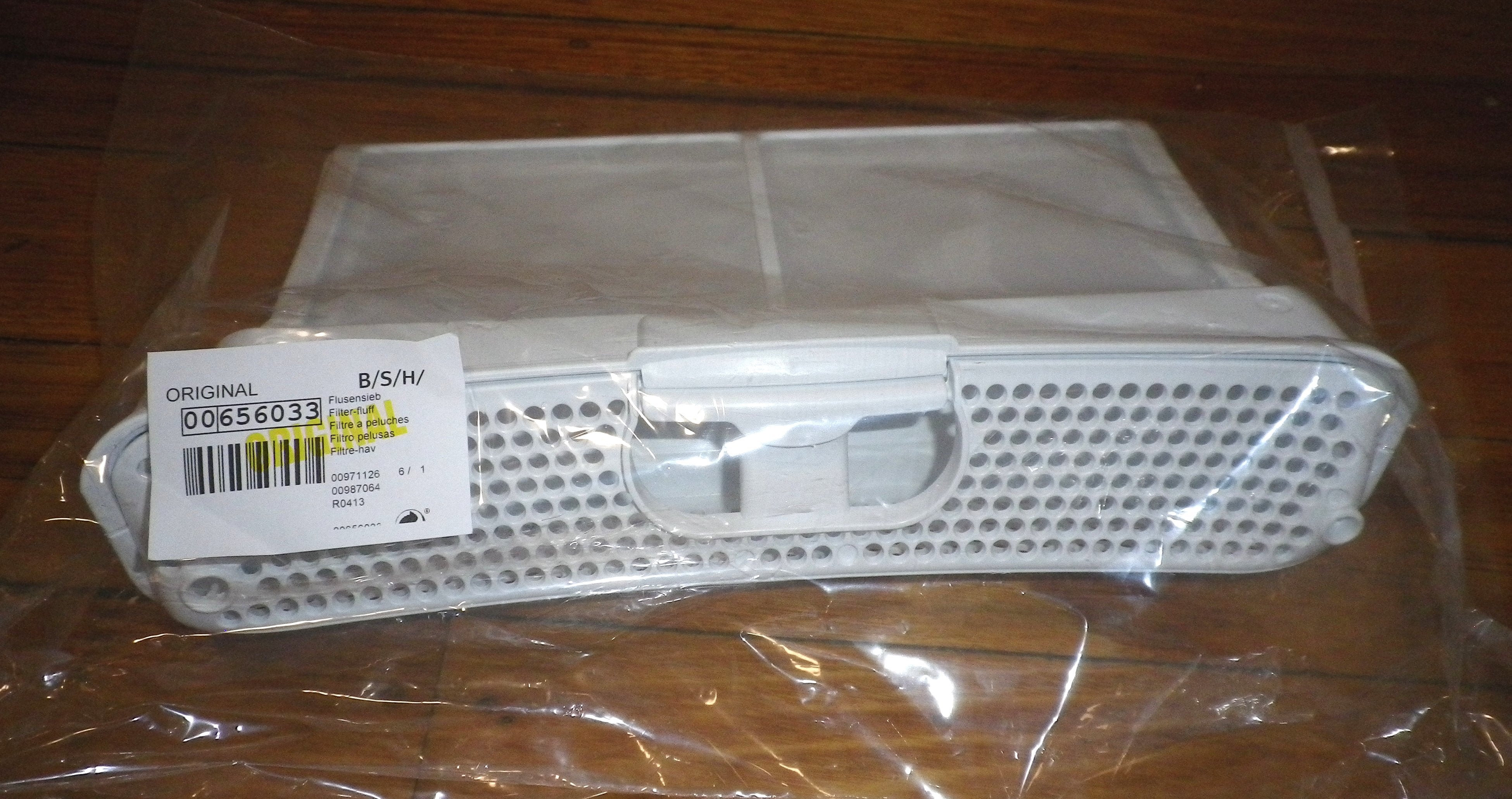 High - Quality Bosch WTY88, WTW862, WT48Y Series Front - Loading Clothes Dryer Lint Filter Replacement Part # 656033