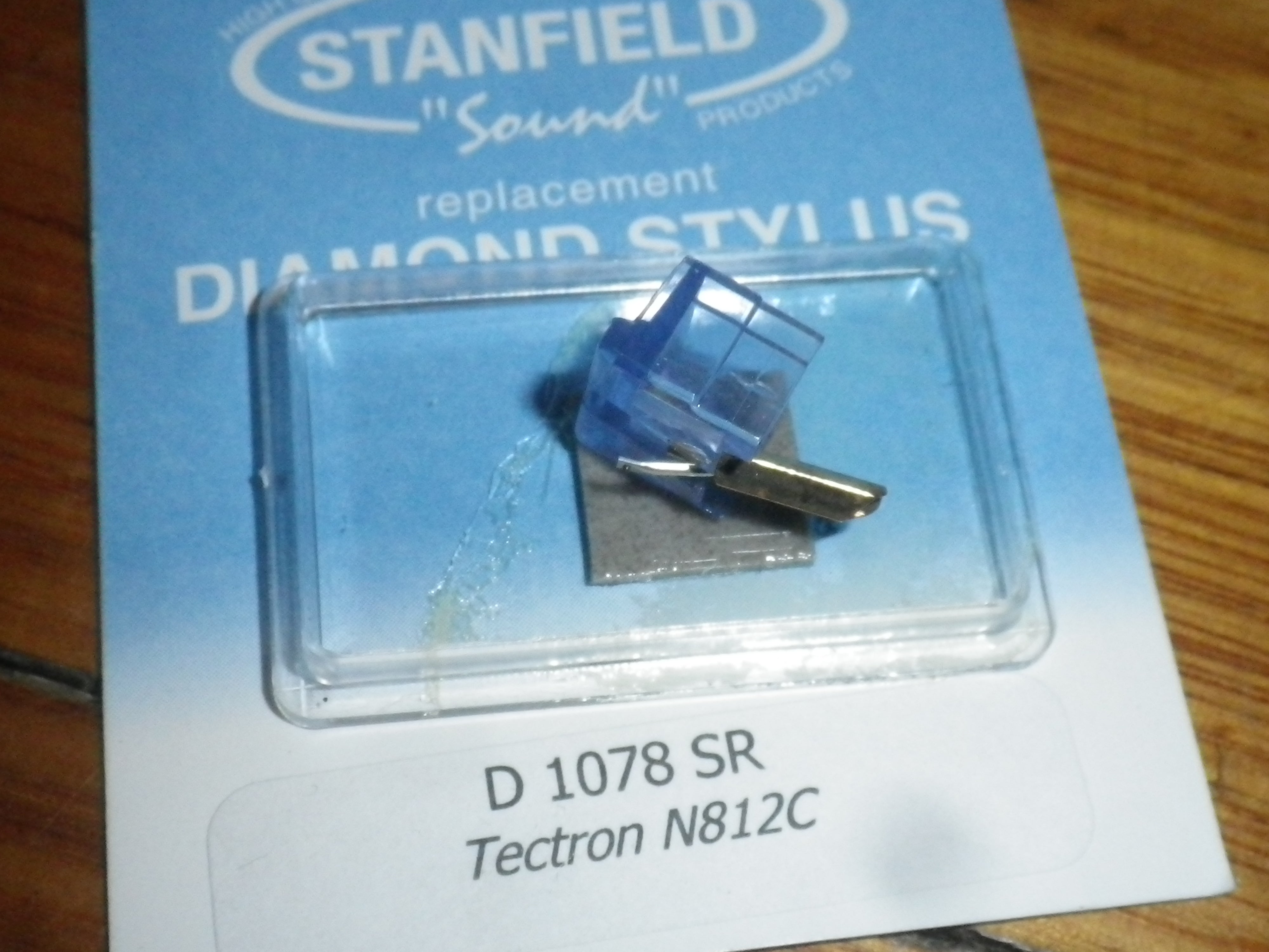 Tectron N812S Compatible Turntable Stylus - Stanfield Part Number D1078SR, A High - Quality Audio Turntable Stylus