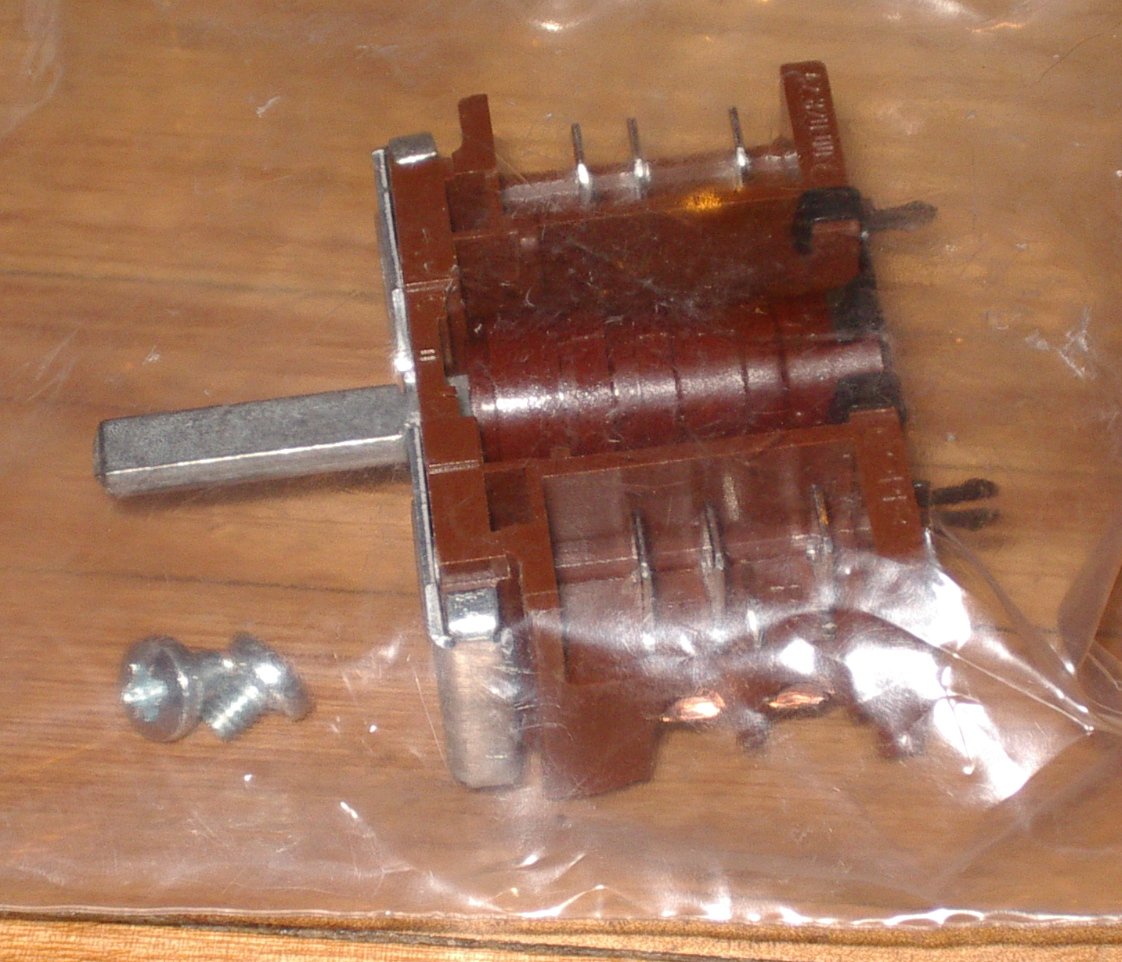 Prodigy 3-Position Oven Function Selector Switch - Part # EF42.02900.024