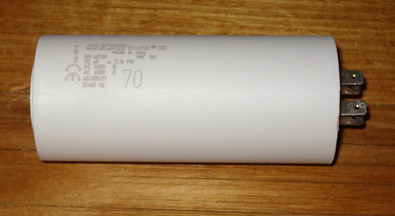 High - Quality 70uF 440V Motor Start/Run Capacitor - Part CAP070