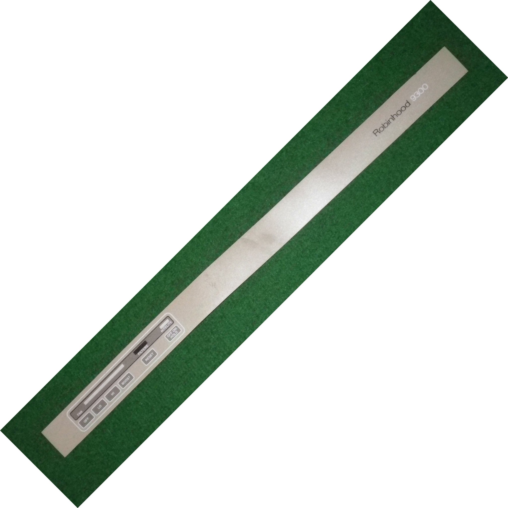 Almond Front Panel Decal for Robinhood 9300 600mm Rangehood - Part # 6225