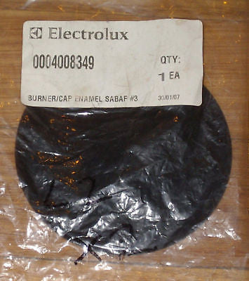 Large Chef Gas Stove Burner Cap - Electrolux Part No. 0004008349