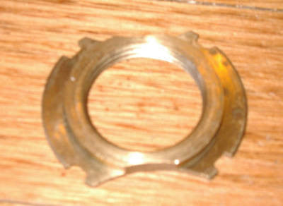 Small Chef Gas Stove Brass Burner Locknut - Replacement Part # 51995