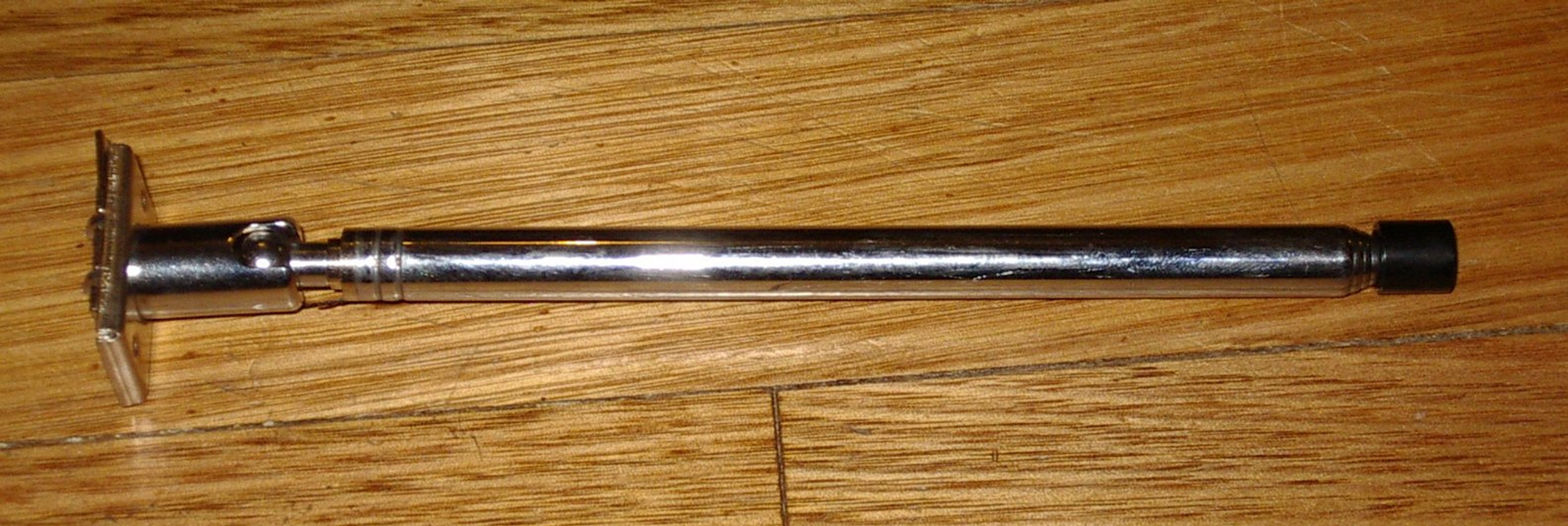 1100mm Long 10 - Section Telescopic Antenna (Part # ANT124) for AM/FM Radios, Cassette Players, and More