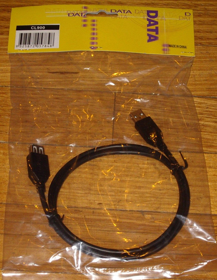 USB-A Male to USB-A Female Computer Cable - 1 Meter Long - Part # CL900