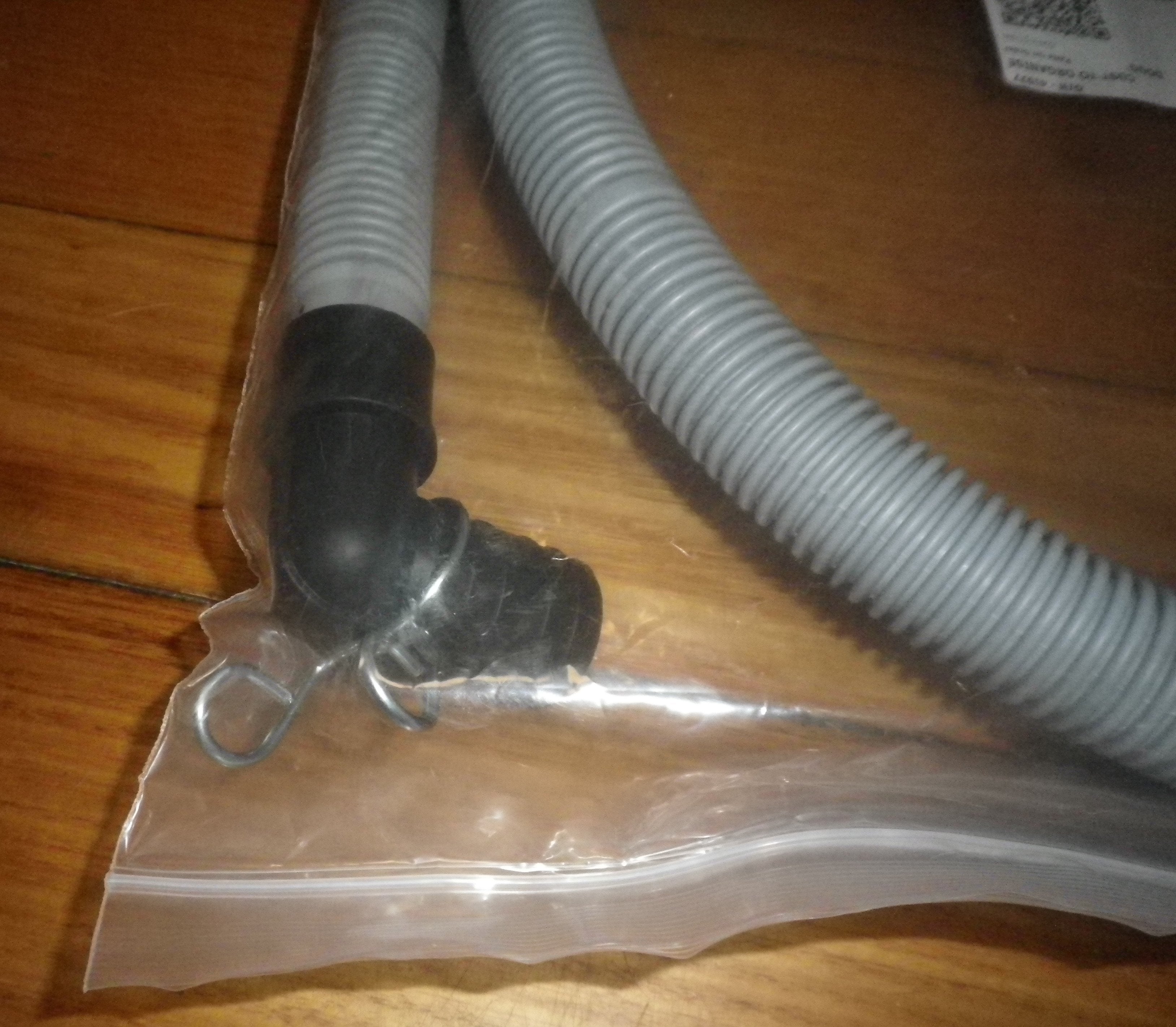 Samsung Front Loading Washer and Dryer Drain Outlet Replacement Hose - Part Number DC97 - 02250Y