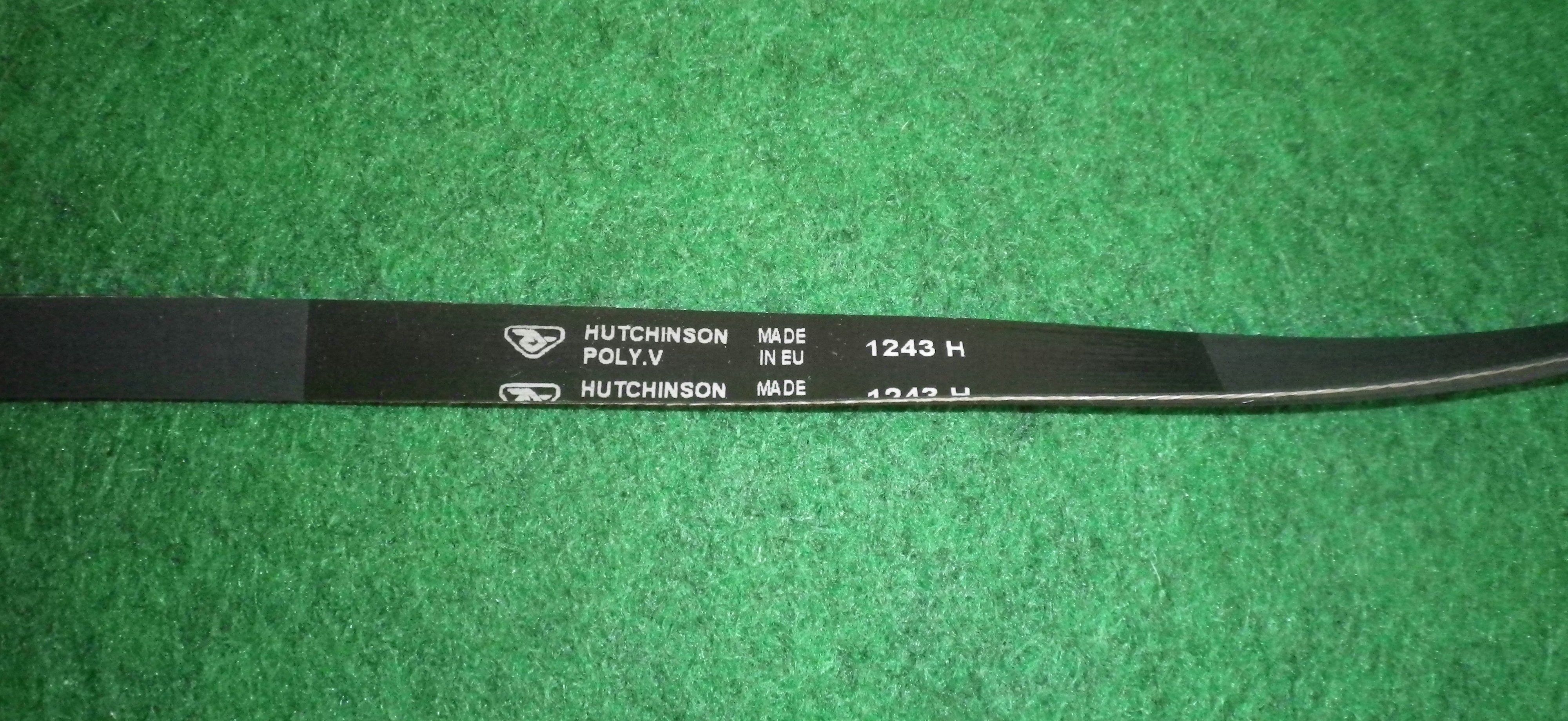 Whirlpool Front - Loading Washing Machine 1243mm Drum Belt - Part # 481935818143