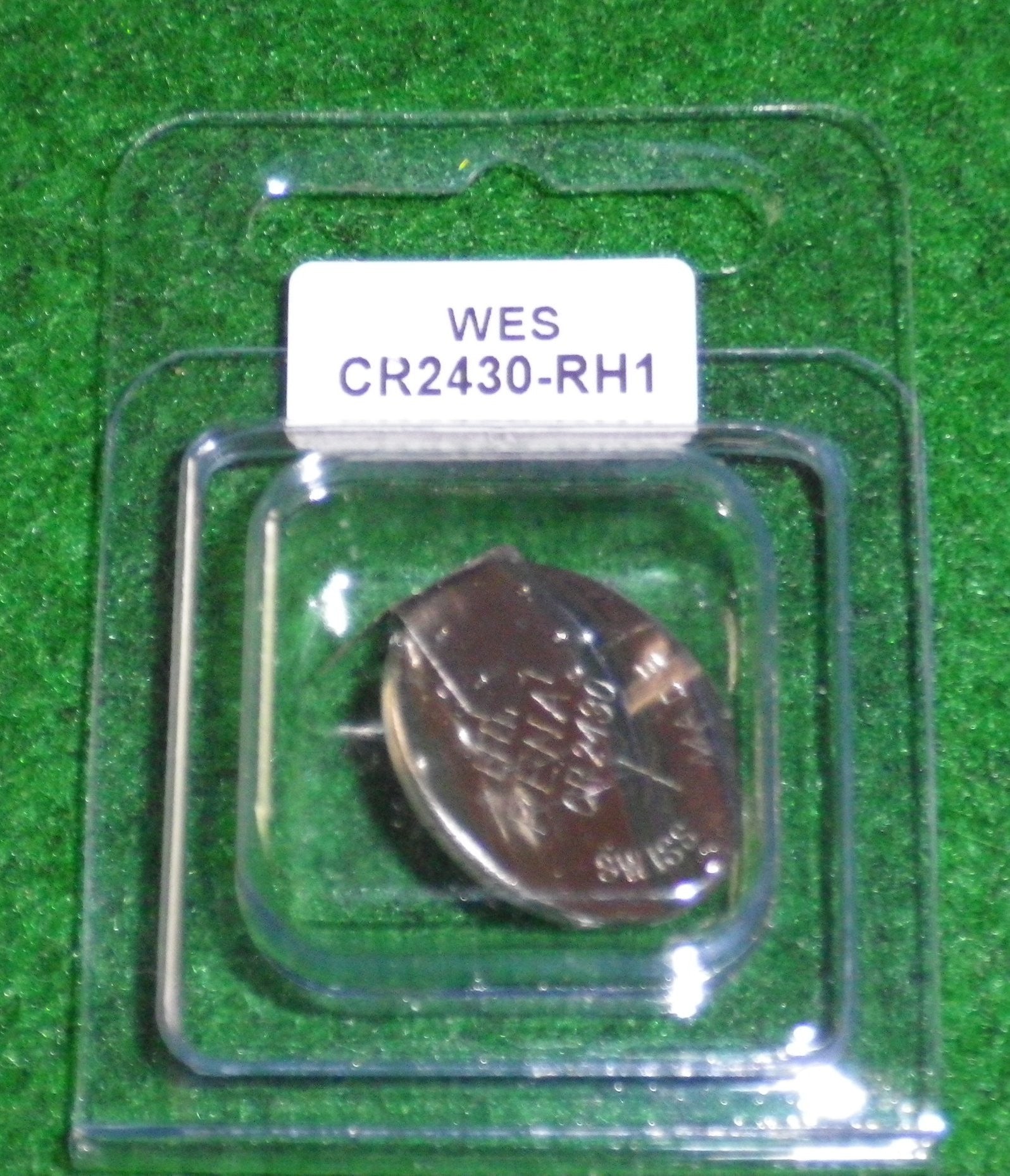 3V Horizontal CR2430 Lithium Battery with Solder Tags