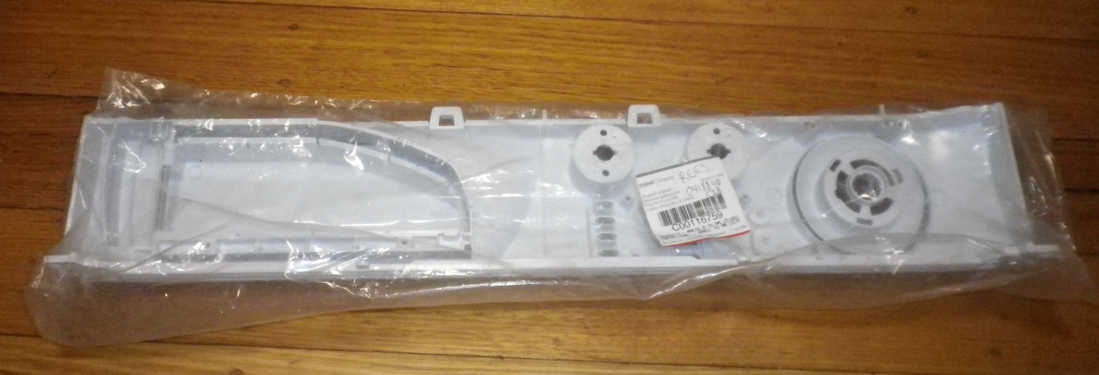 Ariston AML125(AUS) Washer Dryer Genuine Control Panel Escutcheon - Part C00116759
