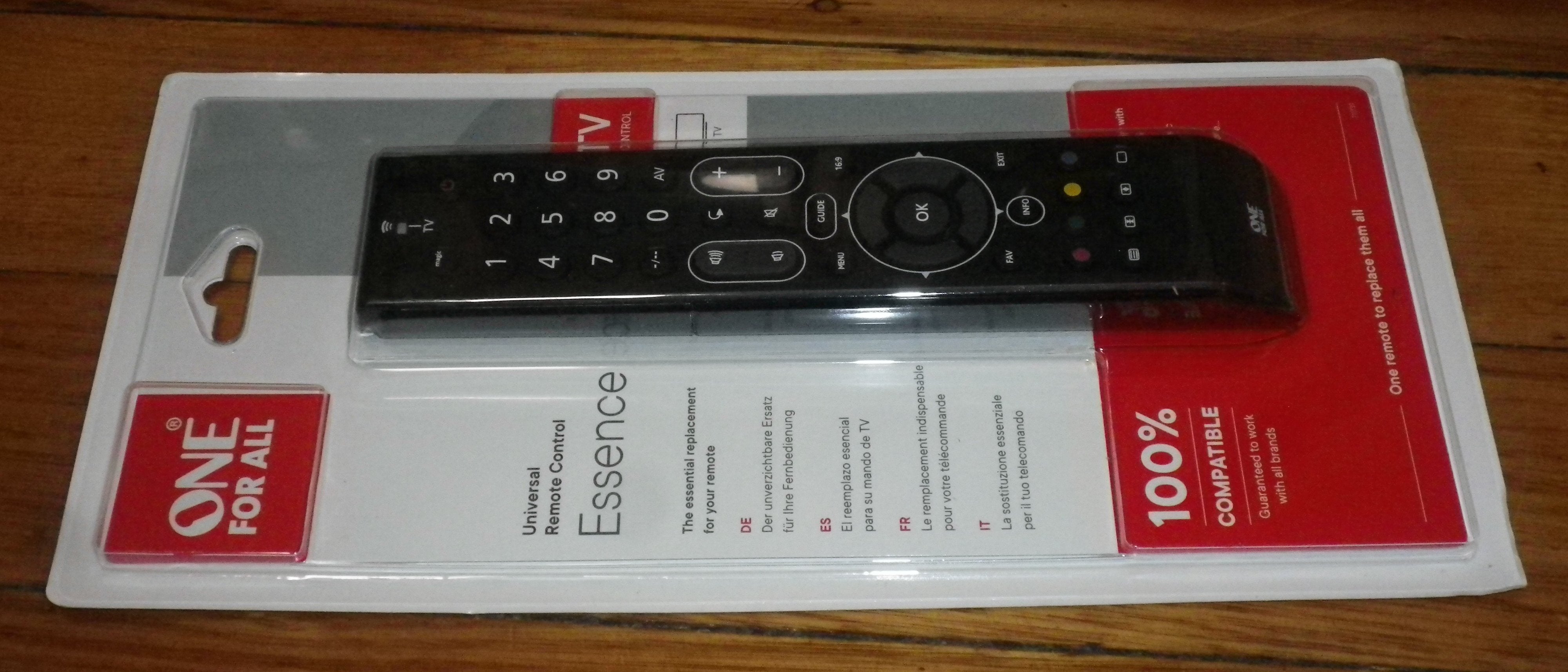 All-Purpose Digital Television Remote Control - Model URC7110