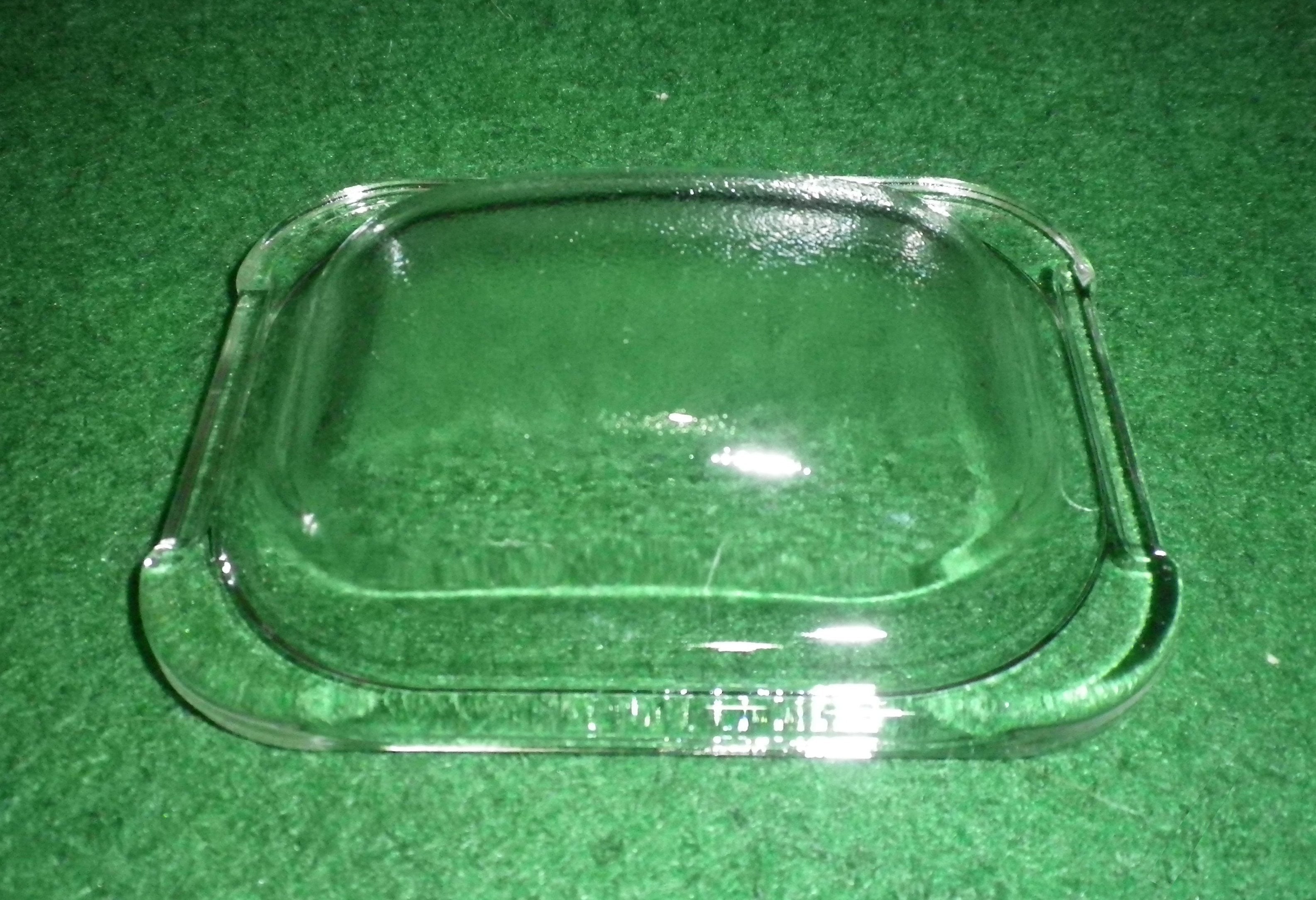 Rectangular Glass Cover for Bosch and Siemens Oven Lamps - Part No. 187384