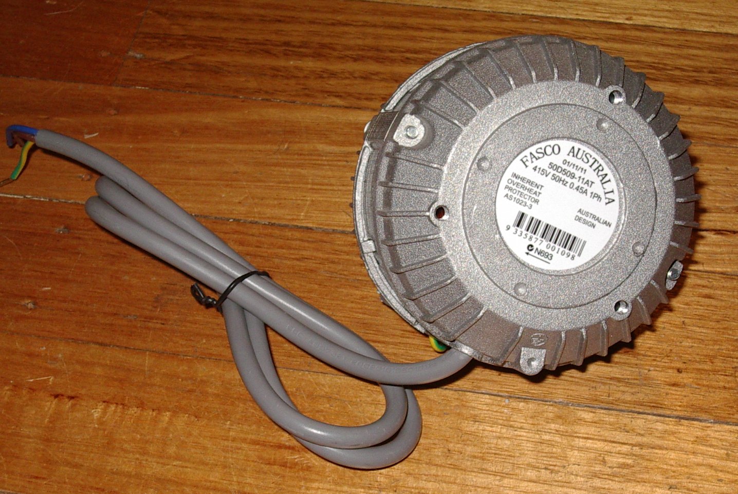 Fasco 415VAC 40-Watt Condenser Fan Motor for Commercial Refrigeration - Part Number 50D509-11AT
