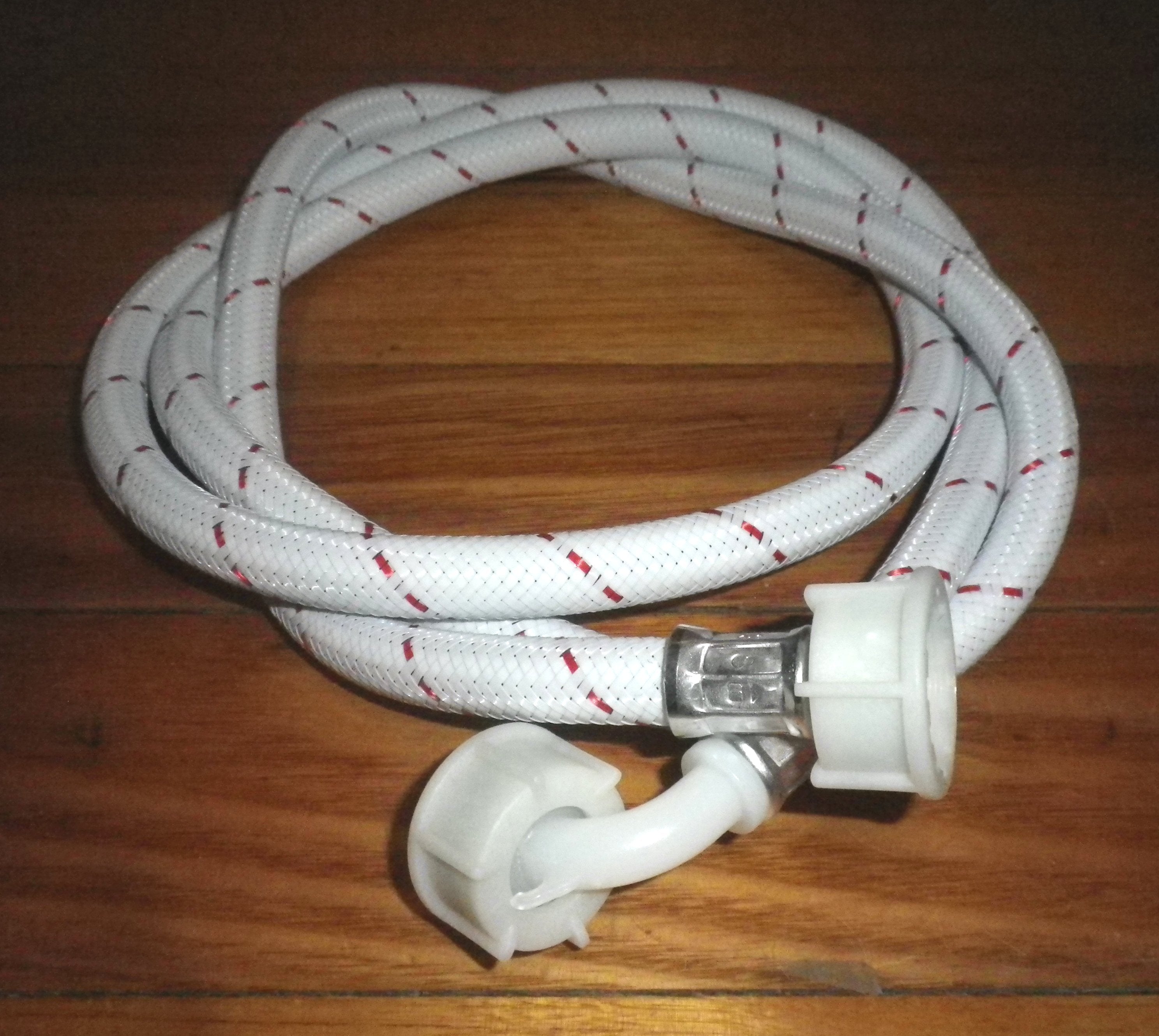 2-Meter Universal Dual-Ended Inlet Hose for Washers and Dishwashers - Part # 0571400031