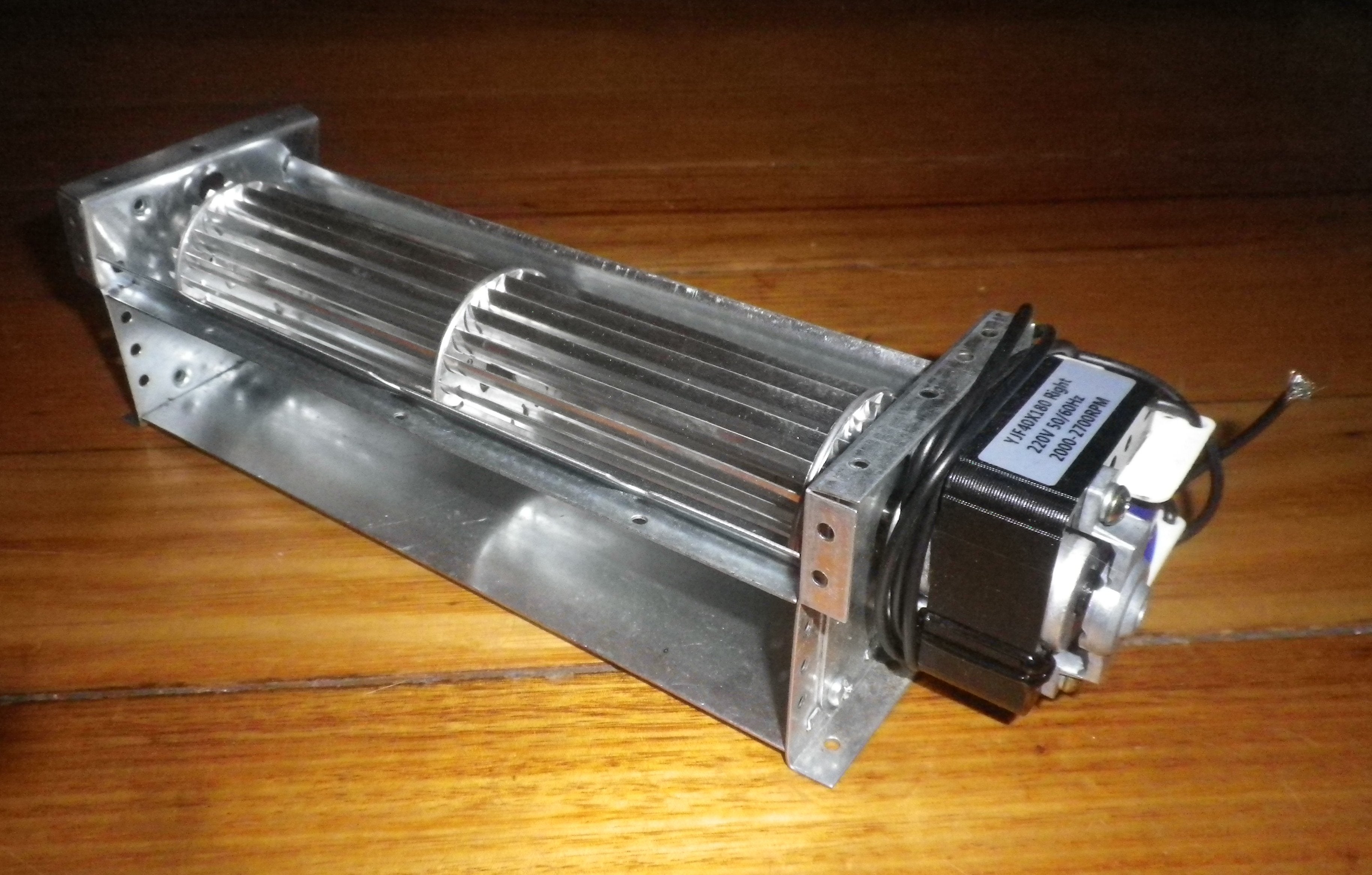 180mm Right-Handed Heating or Cooling Drum Fan Motor - Part # SG100-CS