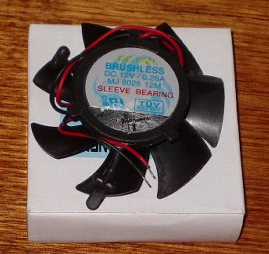 Fisher & Paykel Compact Refrigerator Cooling Fan Motor - Replacement Part # FP881113