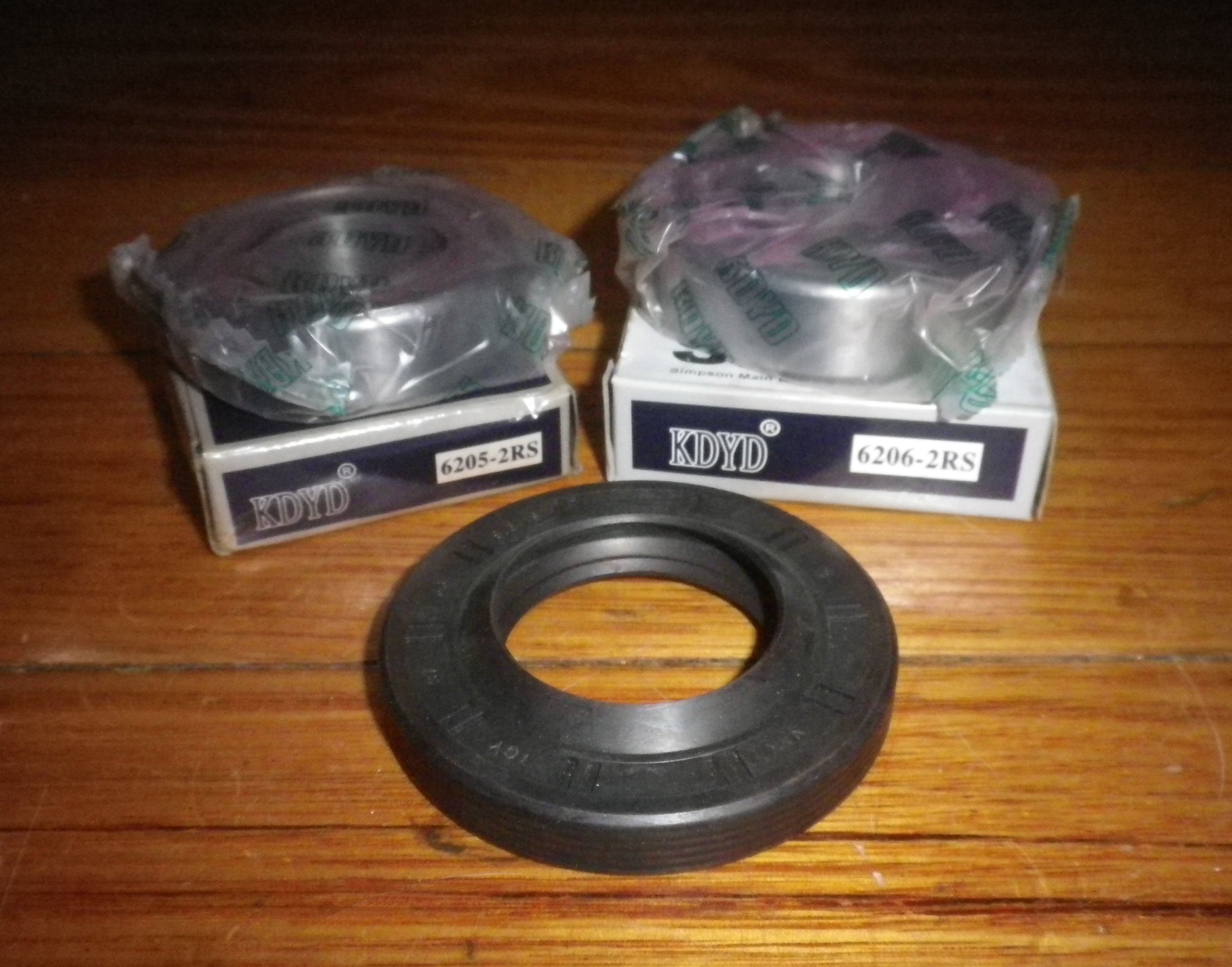 High - Quality Frontload Washer Rear Tub Seal and Bearing Kit Compatible with Daewoo, Baumatic, and NEC - Part Number SAMW085