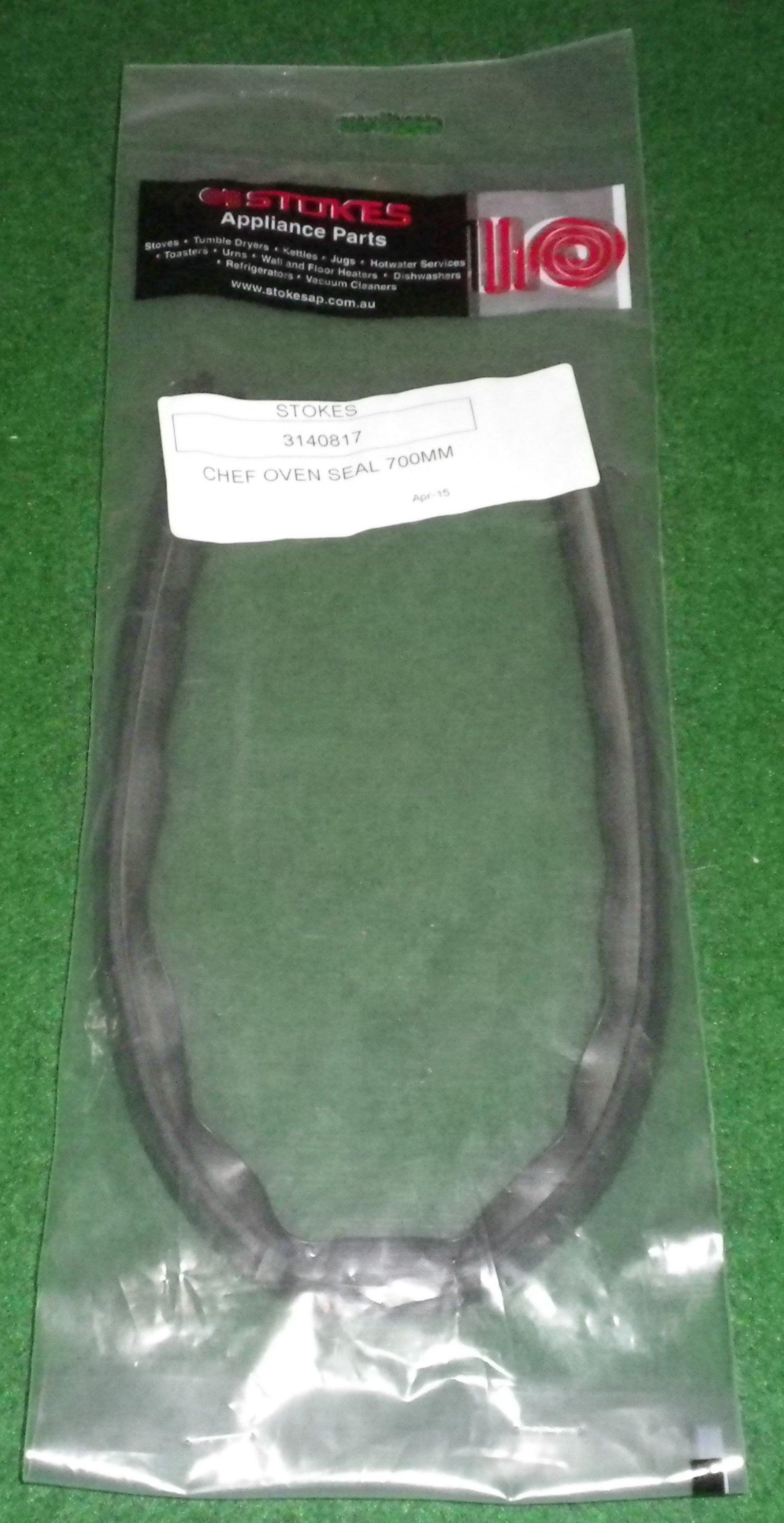 51cm Chef Top Single - Side Oven Door Seal for 700mm Ovens, Part No. 3140817