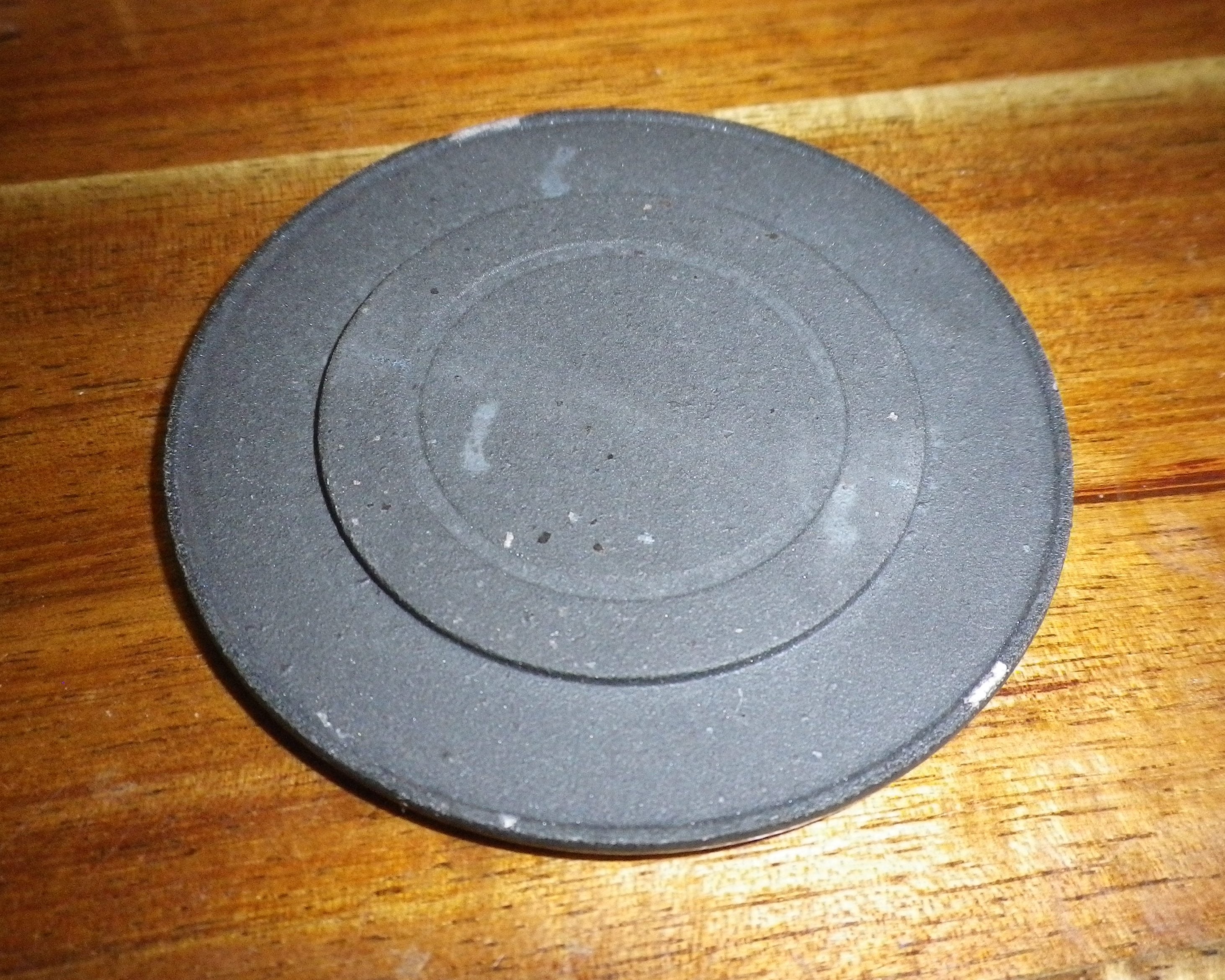 Westinghouse and Chef Small Matt Black Burner Cap for Gas Stove with 55mm Diameter - Replacement Part # 4055564209