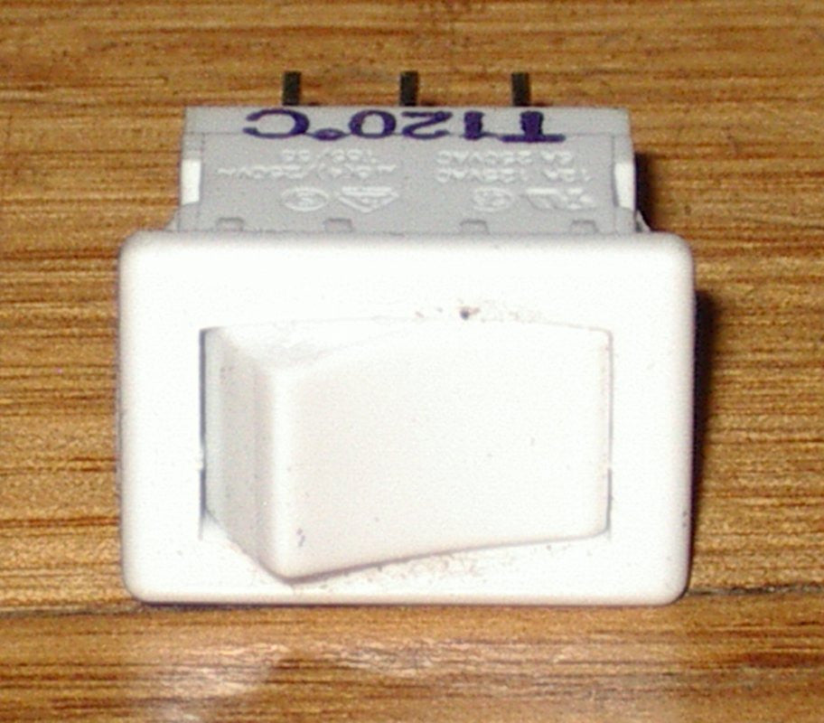 Chef and Westinghouse Gas Stove Ignition Rocker Switch - High - Quality Appliance Part # 0534001647 for Burner Ignition