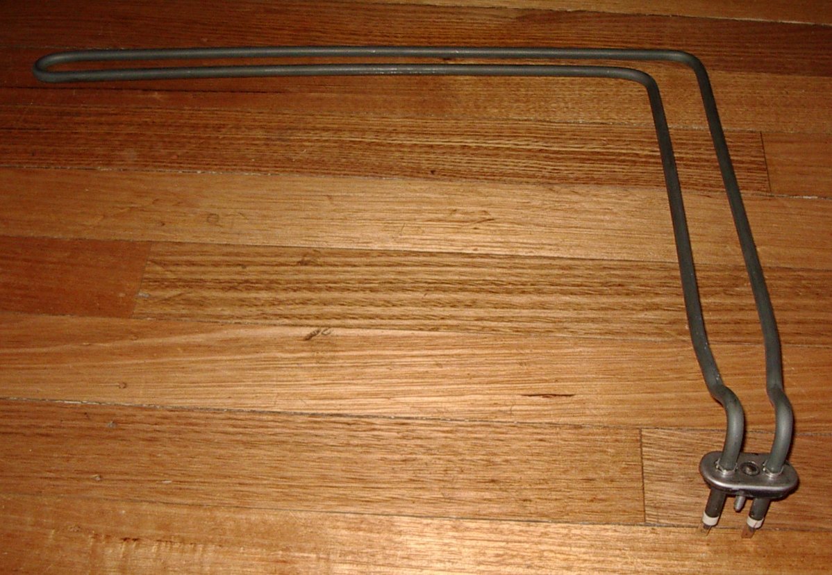 Universal L-Shaped Heating Element for Dishwashers - Part Number DWV114