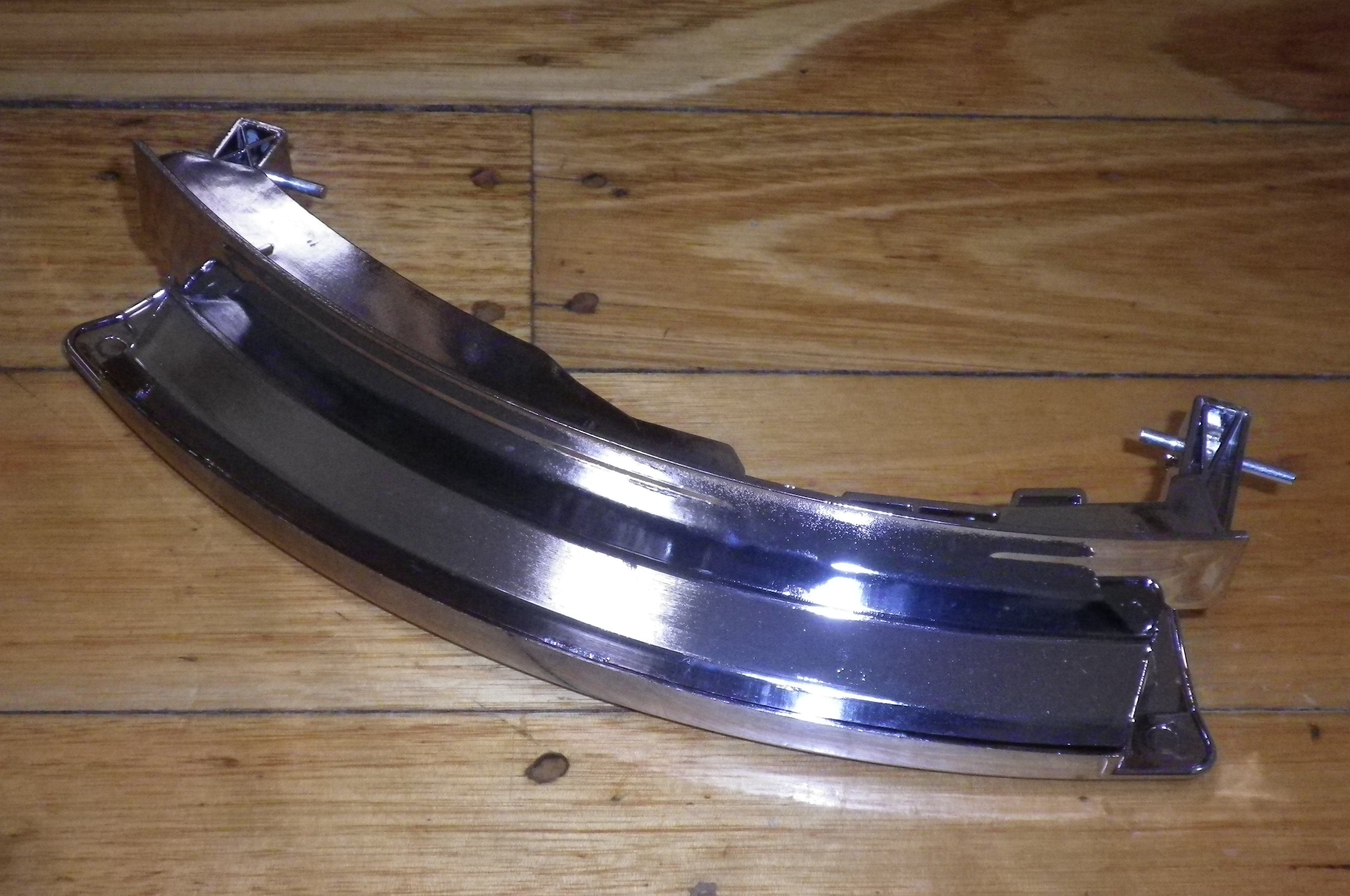 Compatible Chrome Door Handle for Bosch Logixx 8 Front Loader - Part BO120