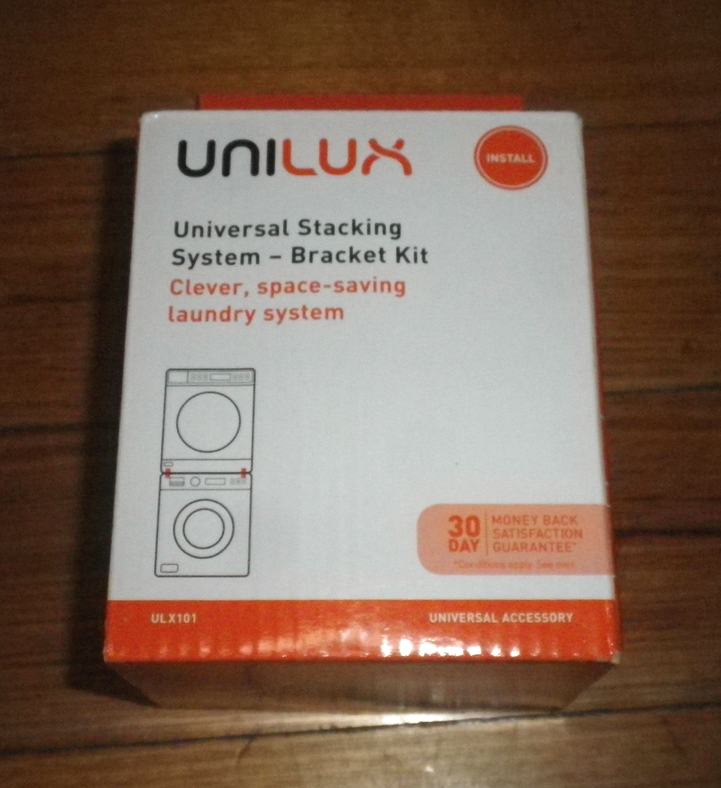 Universal Stacking Kit for Late - Model Electrolux, Simpson Dryers - Part # ULX101