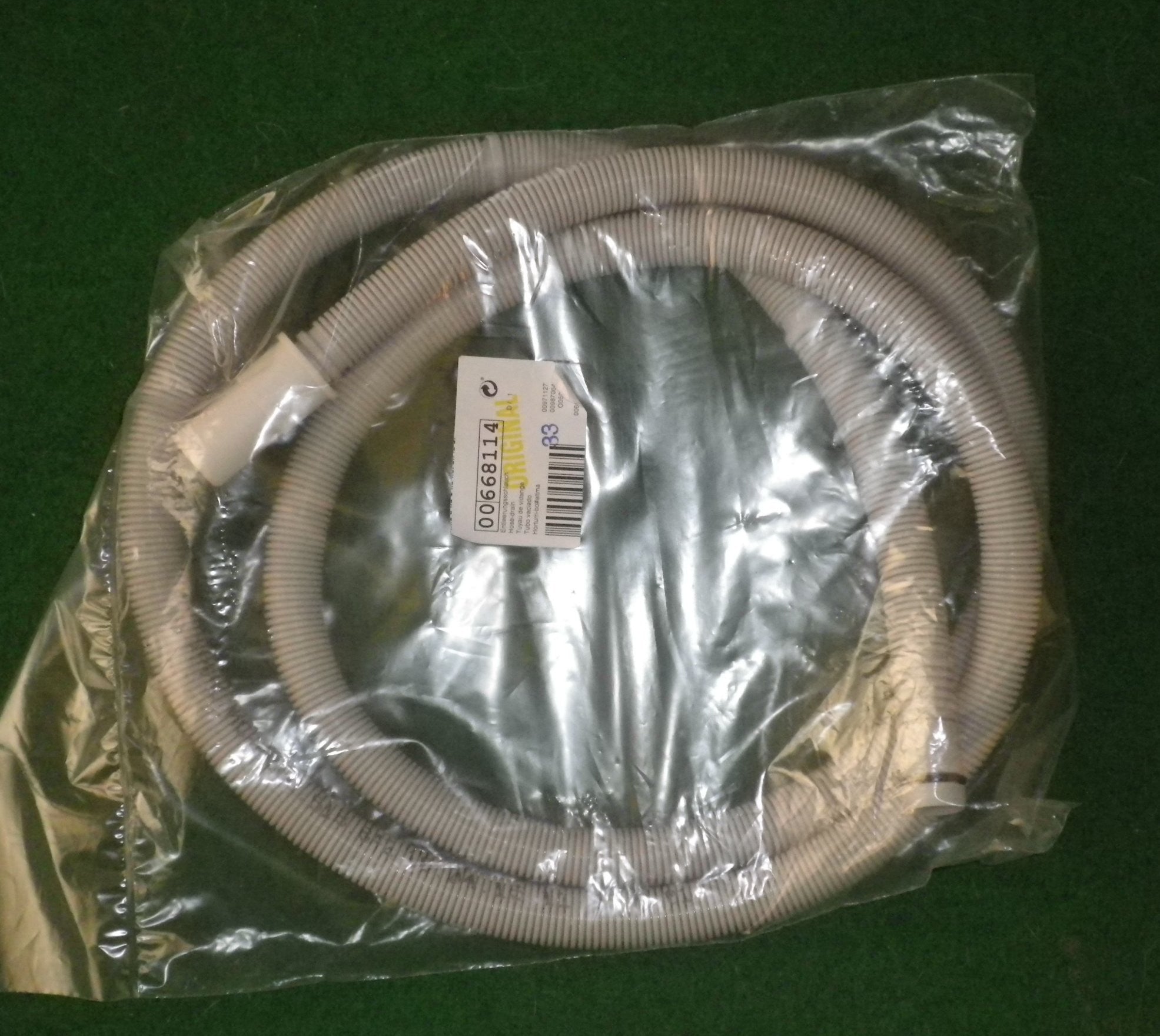 Bosch SMI, SMS50, SMS63 Series Long Dishwasher Drain Hose - Part # 668114