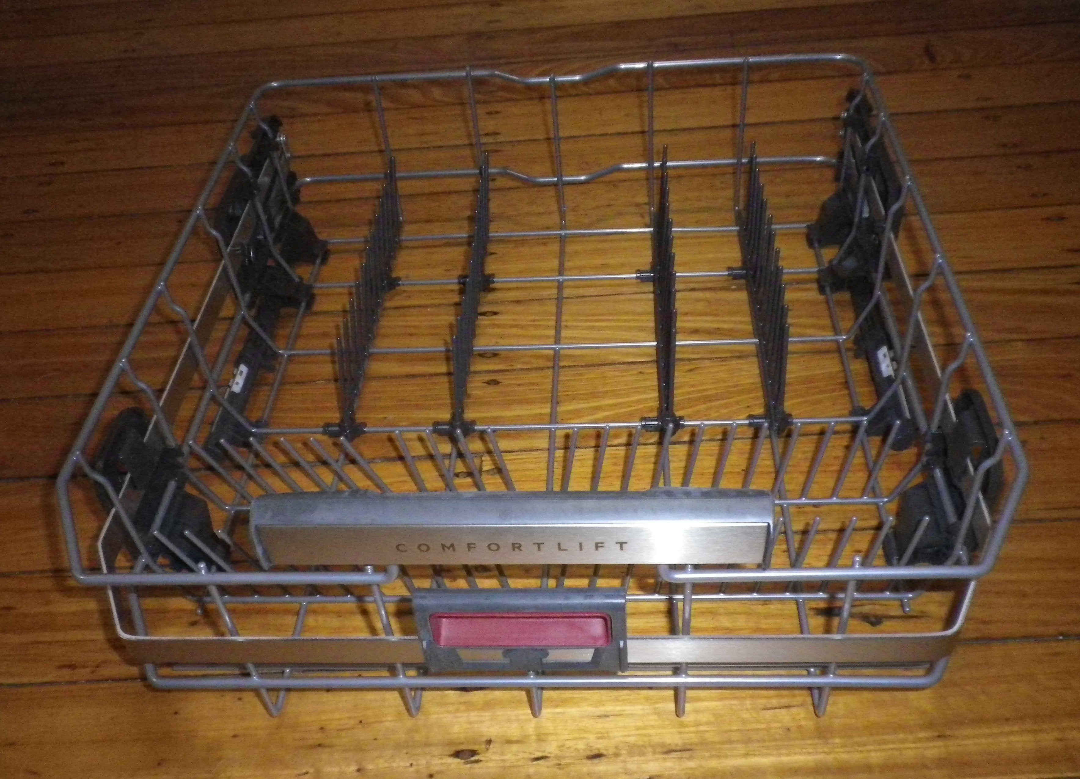 AEG Dishwasher ComfortLift Complete Lower Basket Assembly - Replacement Part # 140019514136