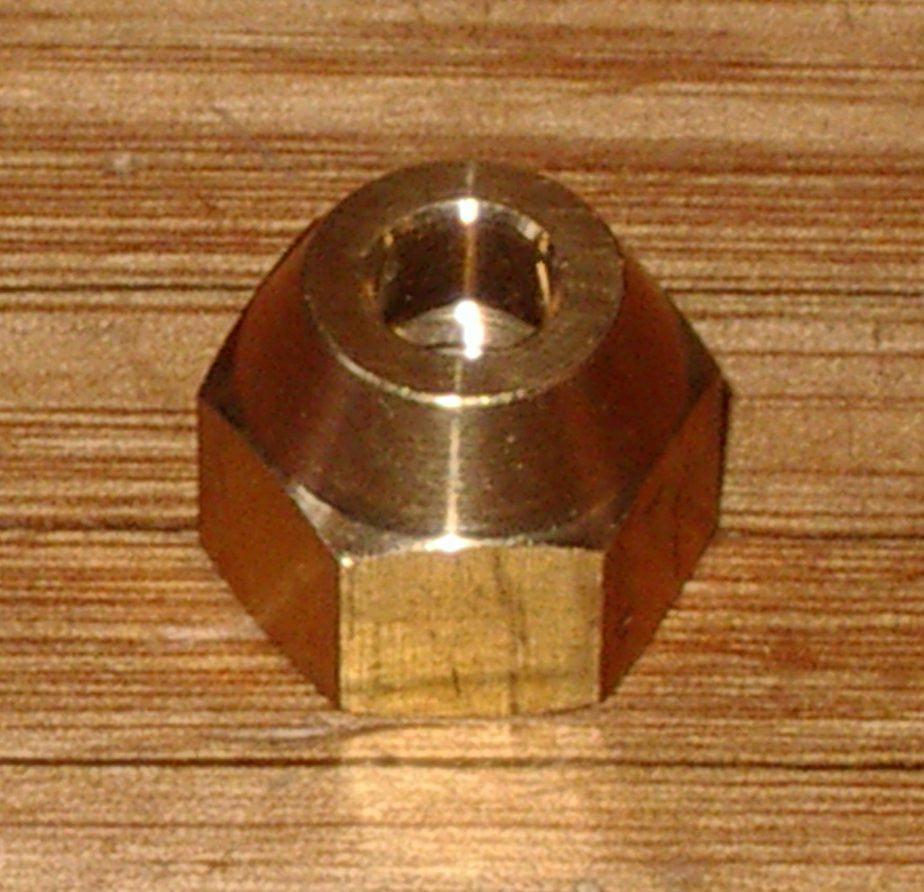 High - Quality Brass 1/4 to 1/2 Flare Reducing Union Kit with Nuts - RF702KIT