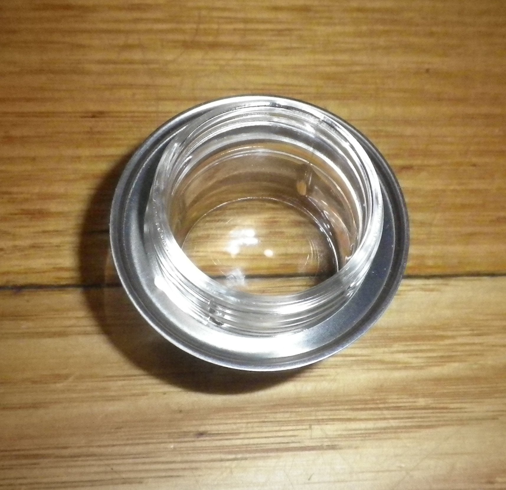 Bosch Compatible Small Oven Lampholder Glass Cover with Trim Ring - Part 12019157
