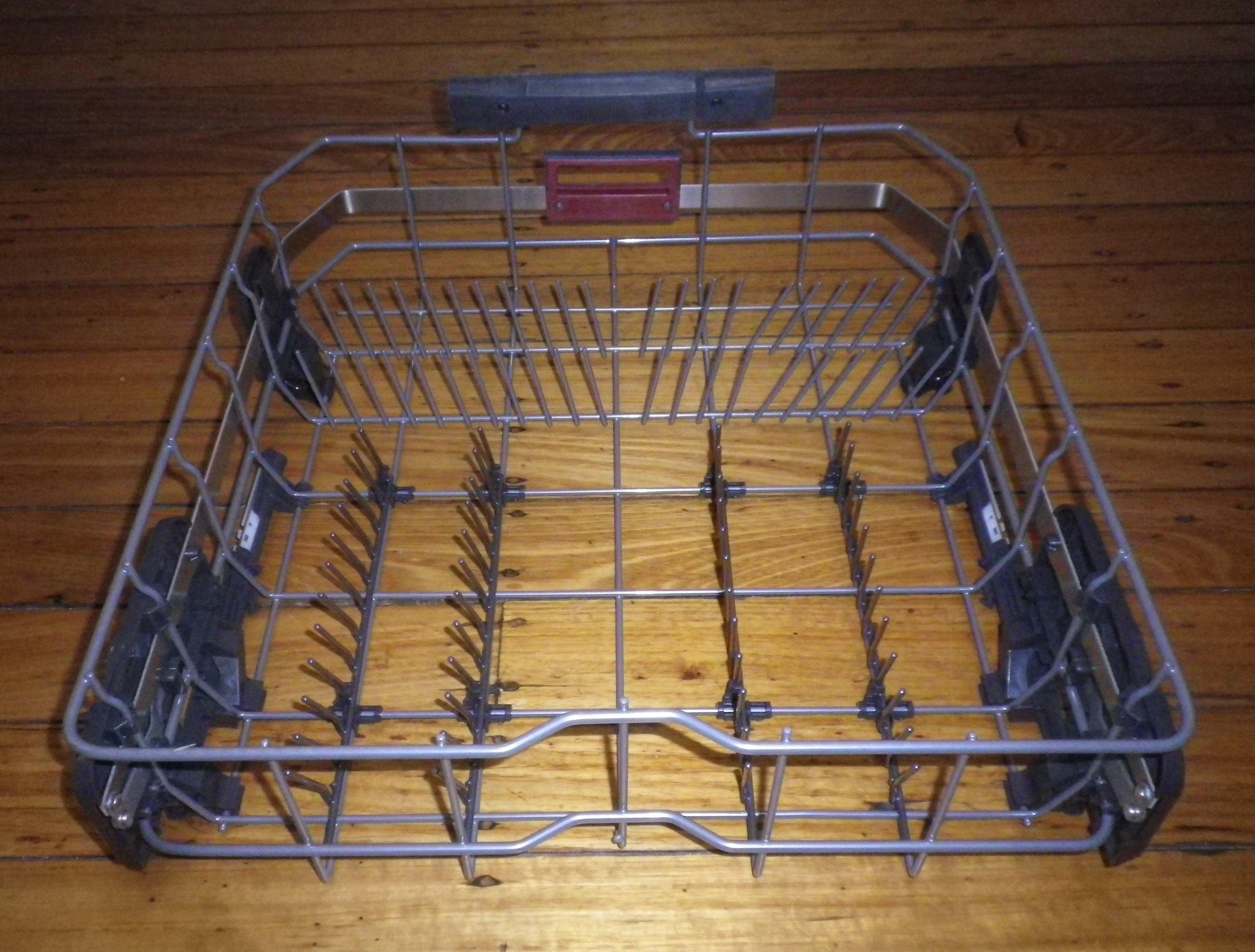 AEG Dishwasher ComfortLift Complete Lower Basket Assembly - Replacement Part # 140019514136