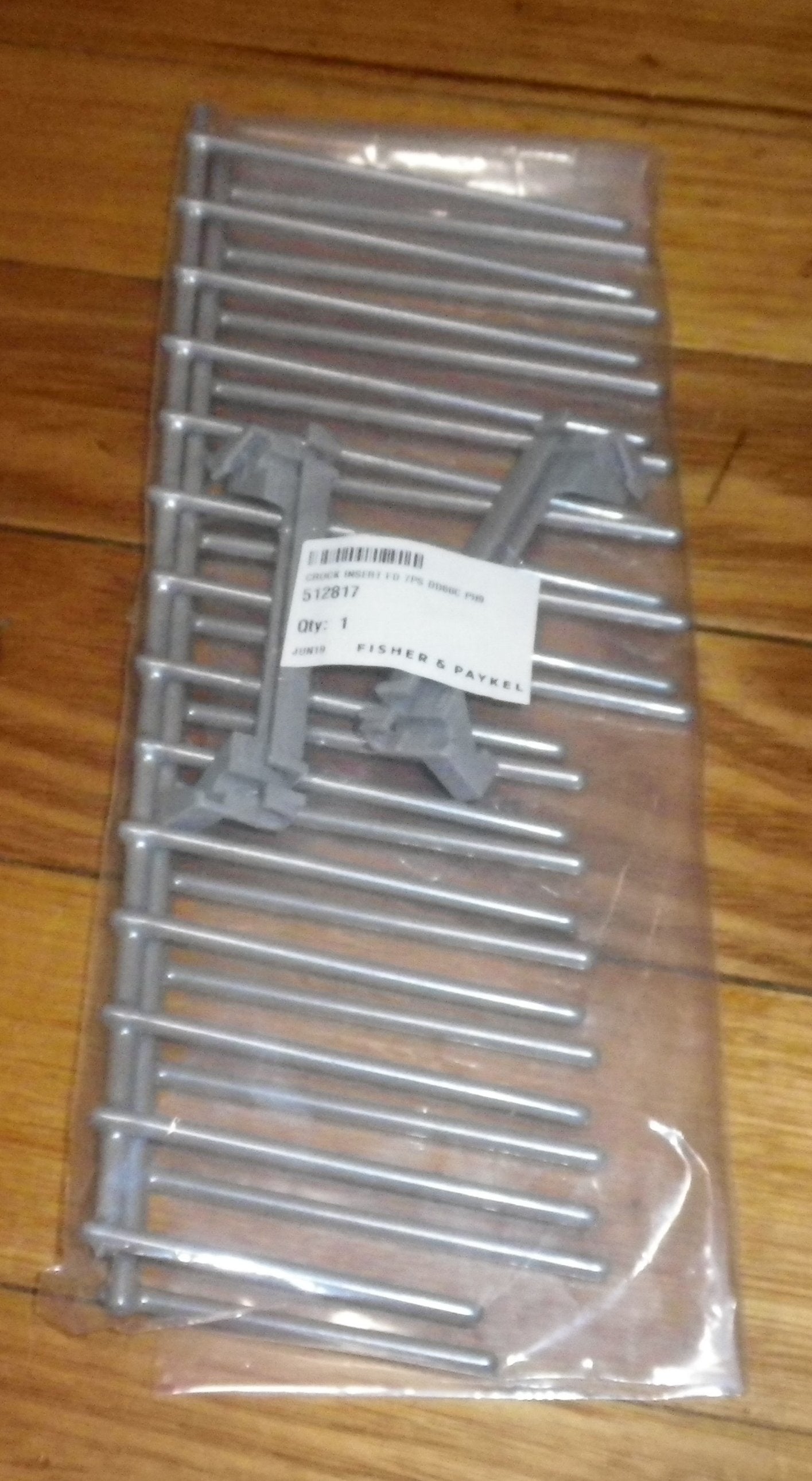 Fisher & Paykel Phase 9 DishDrawer Dishwasher Tray Tines and Clips Accessory Set - Part Number FP512817