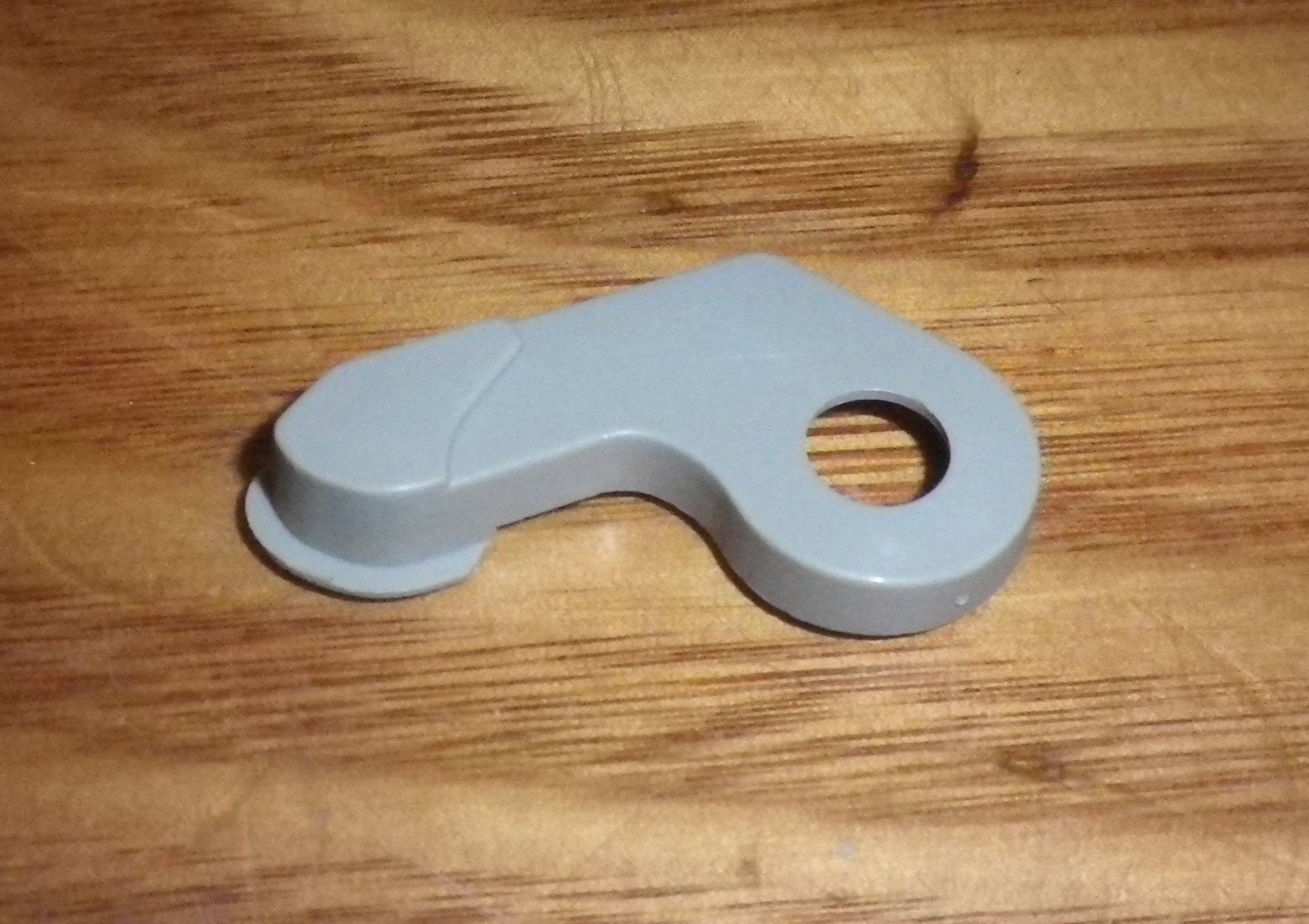 Fisher & Paykel Refrigerator Grey Right-Hand Door Hinge Base and Closing Cap - Replacement Part # FP818614P