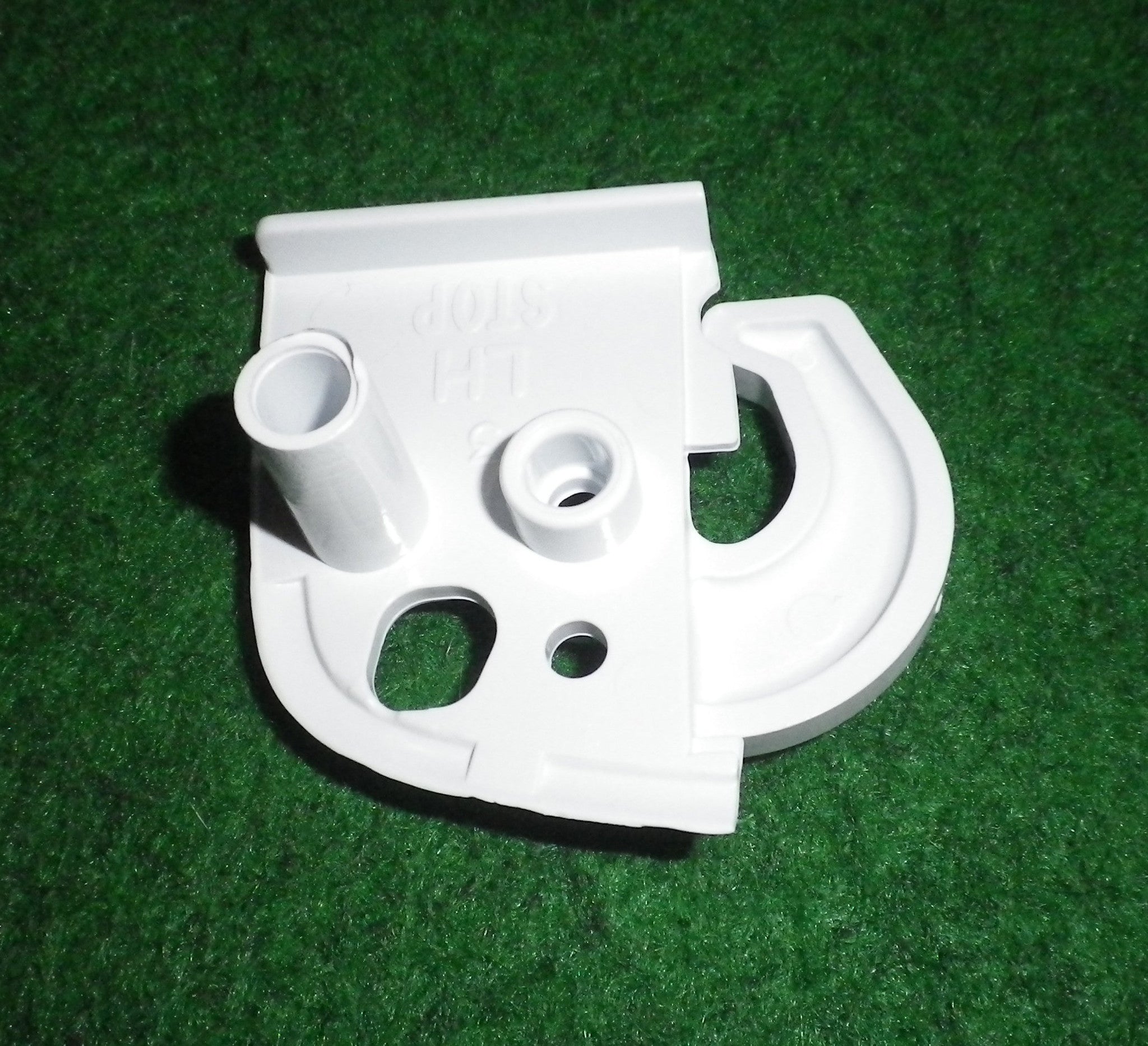 Fisher & Paykel White Left-Hand Fridge Door Closing Hook Stop - Part FP842238