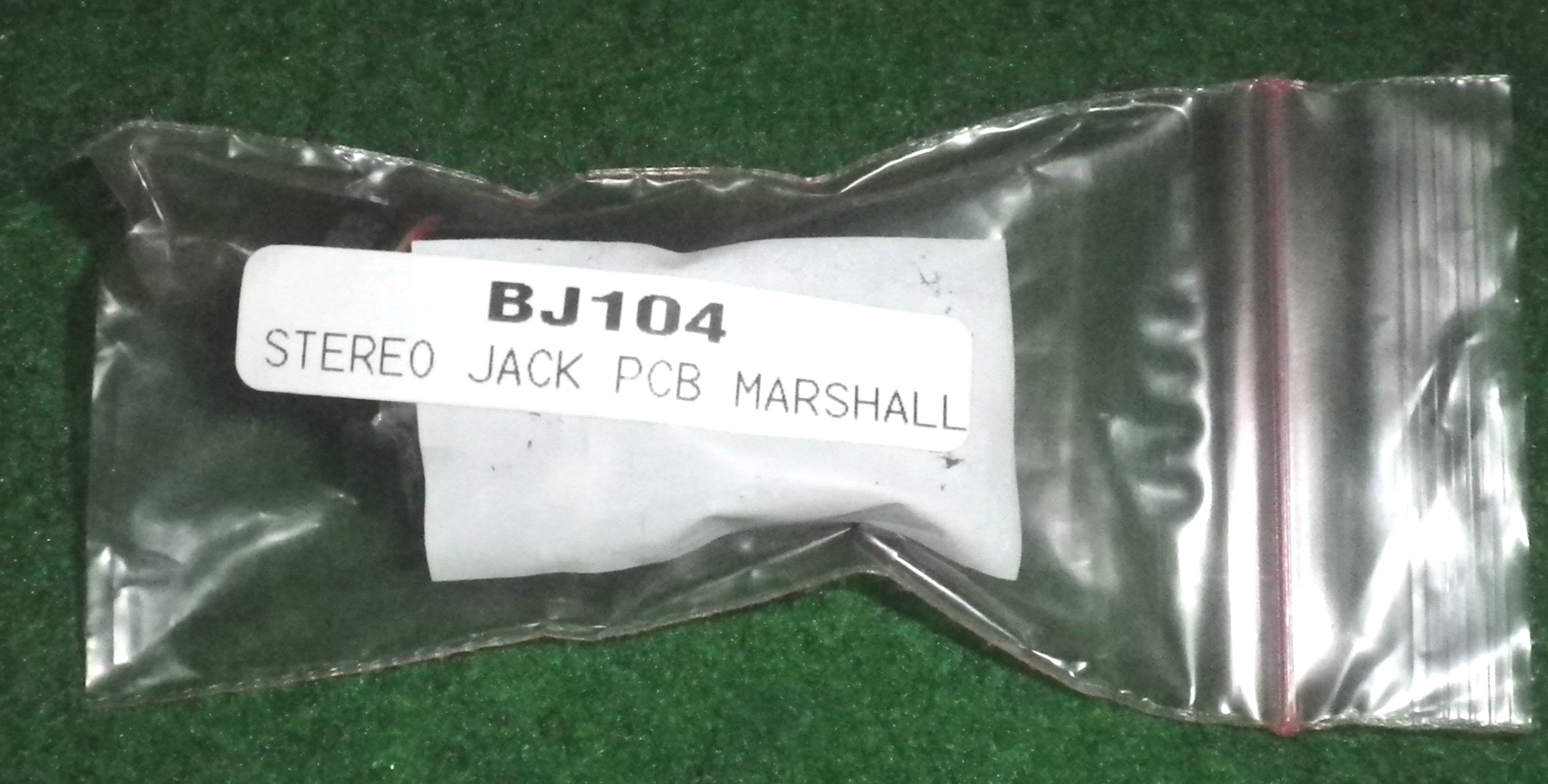 High - Quality Plastic - Insulated 6.3mm Stereo Switched Phone Socket for PCB Mounting - Part Number BJ104