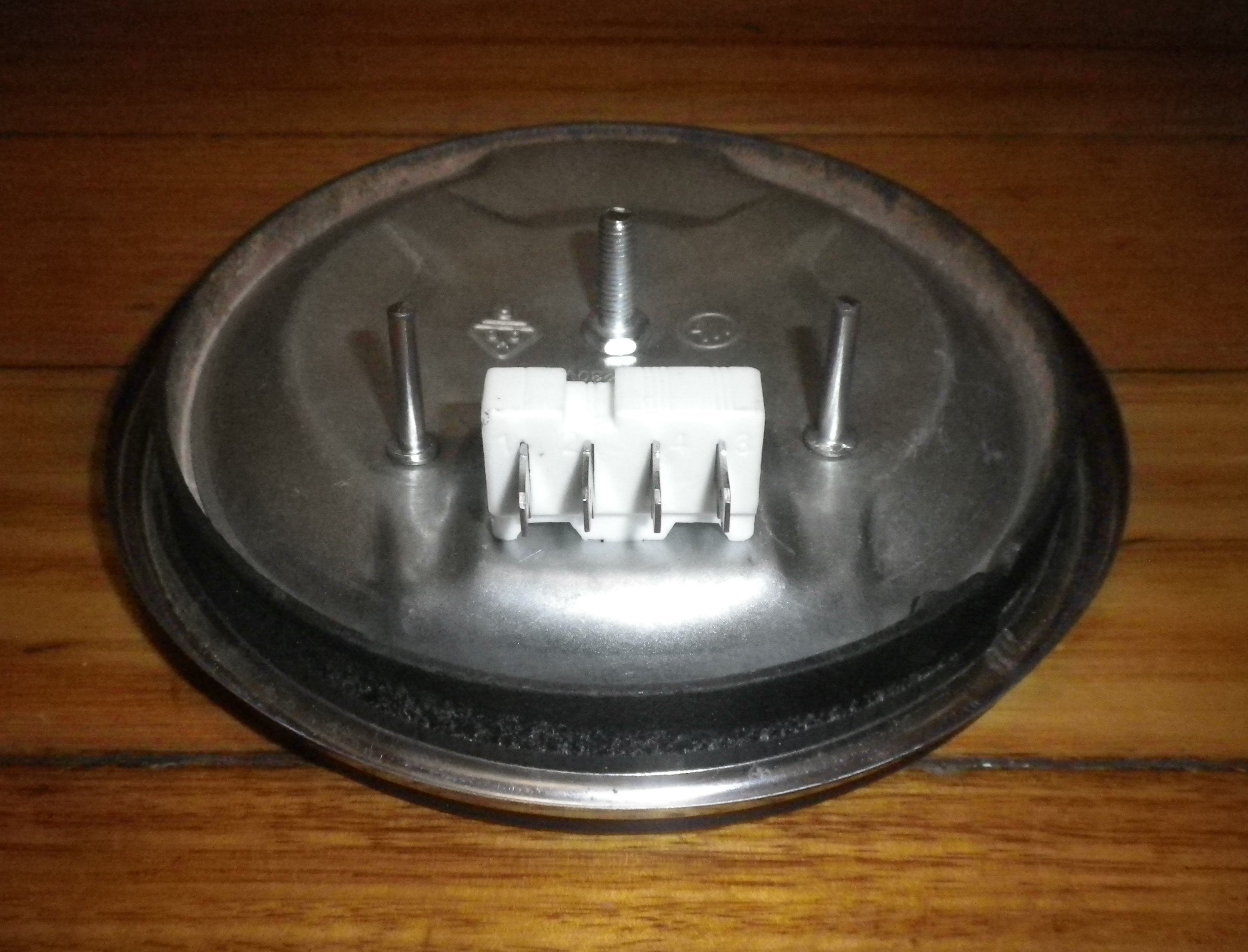 Euromaid 165mm High-Profile 1000W Solid Wire-in Electric Hotplate
