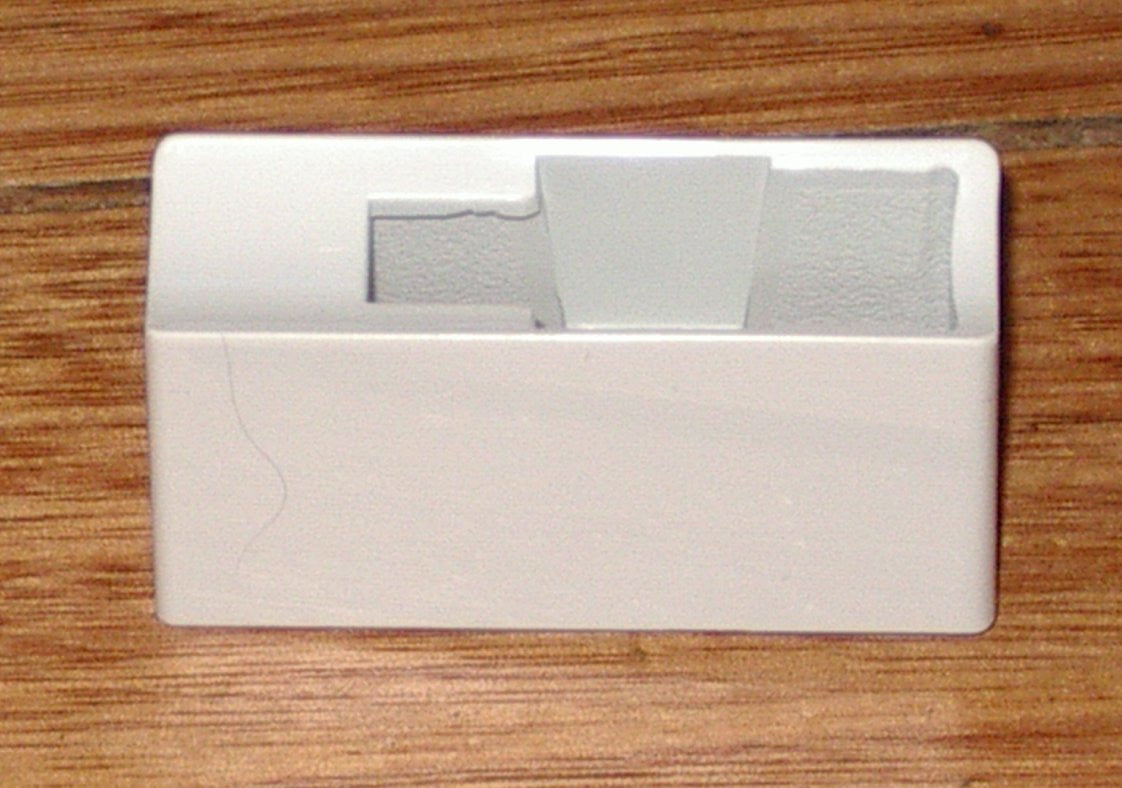 Westinghouse and Simpson White Refrigerator Handle Pedestal Mounting Support - Part Number 1443893