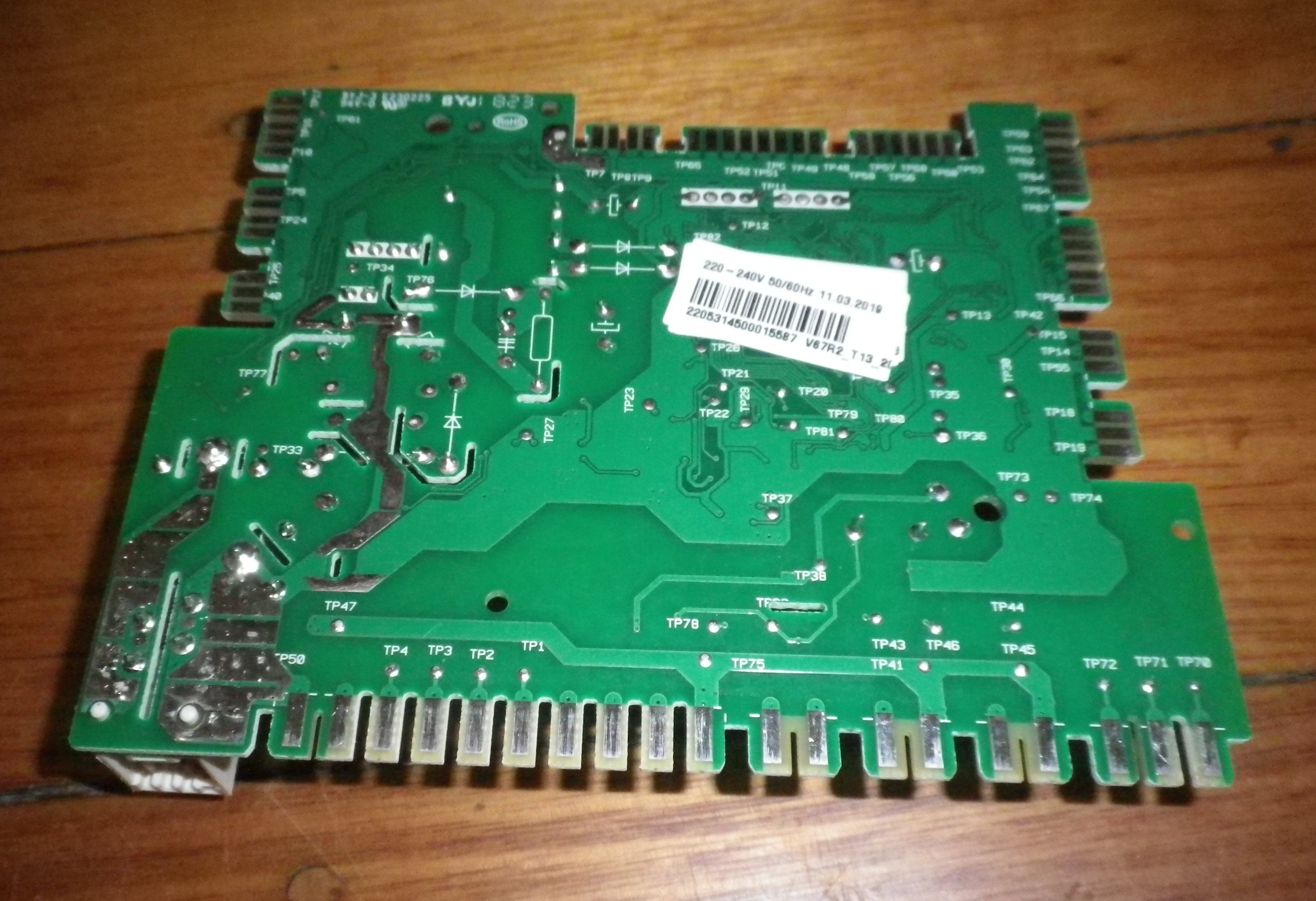 Westinghouse WSF6606X Variant-03 Genuine Dishwasher Control Module - Part 22053145