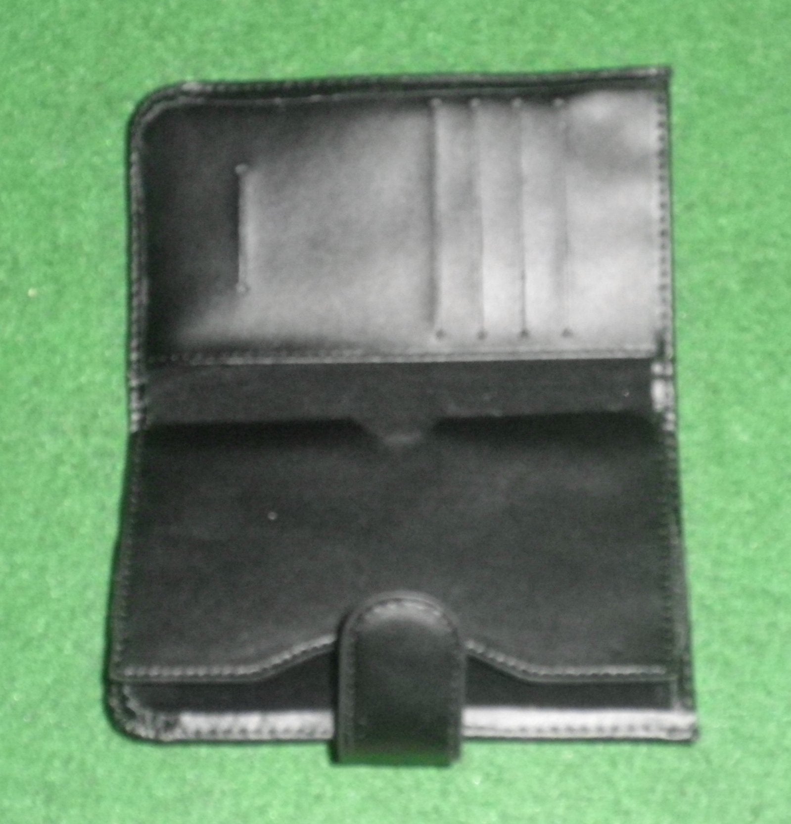 High - Quality Premium Hard Leather Flip - Open Wallet Pouch with Ample Card Storage Space - Part # POU9020 - 102