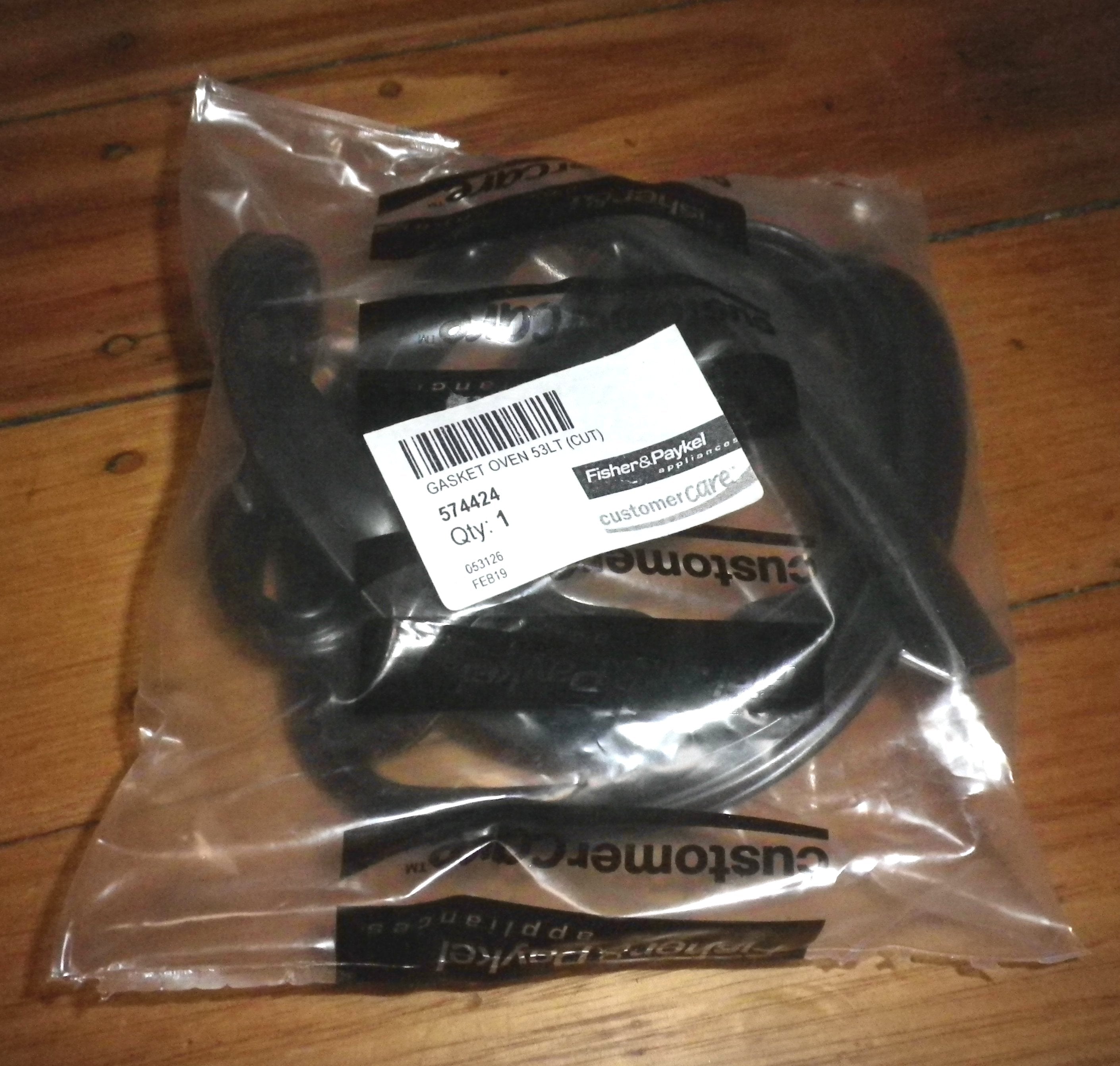 Fisher & Paykel OB60 Large Oven Door Seal - Genuine Part #FP574424