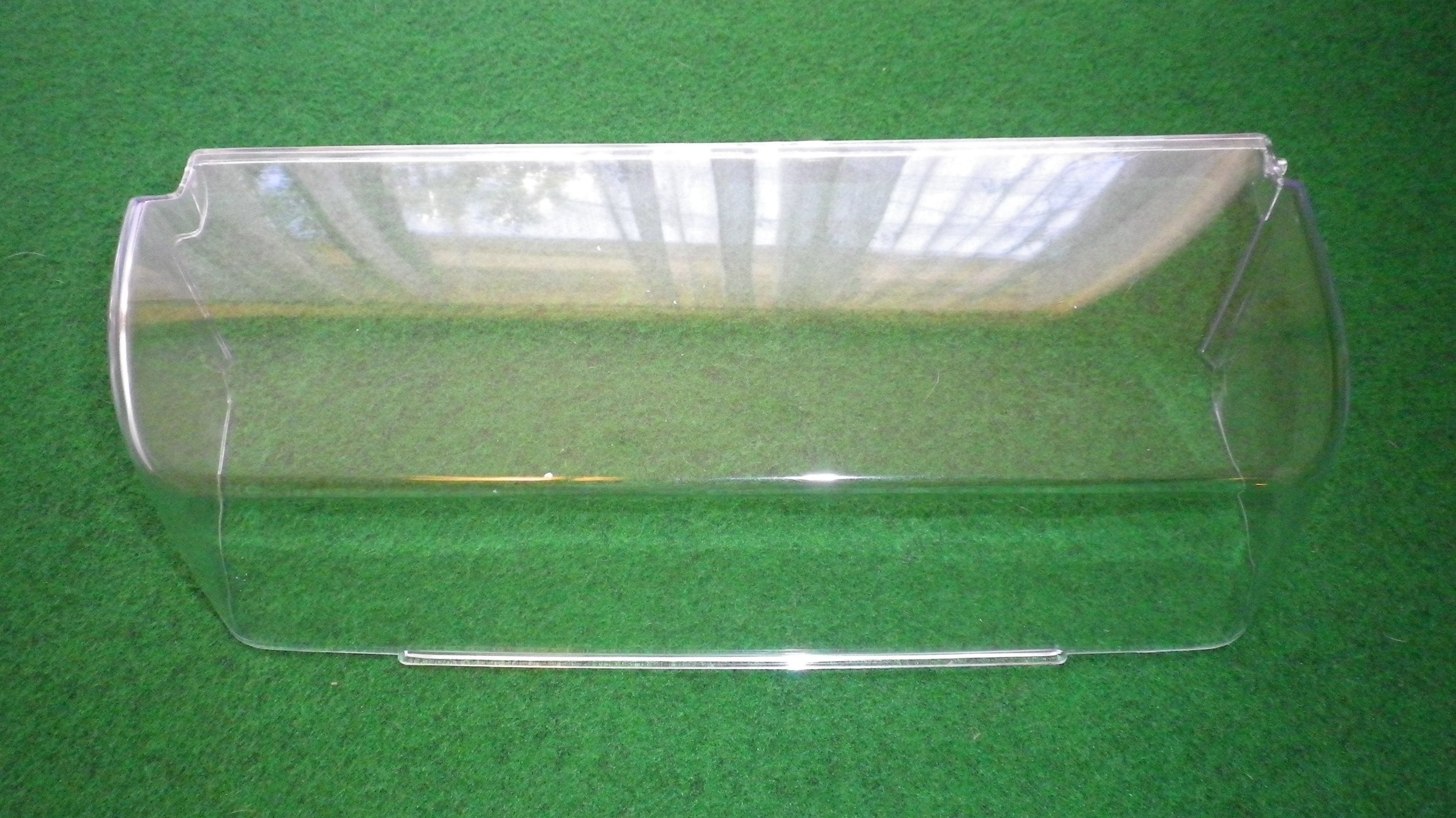 Fisher & Paykel 790 Series Left-Hand Short Fridge Door Shelf Dairy Clear Plastic Cover - Replacement Part # FP882140