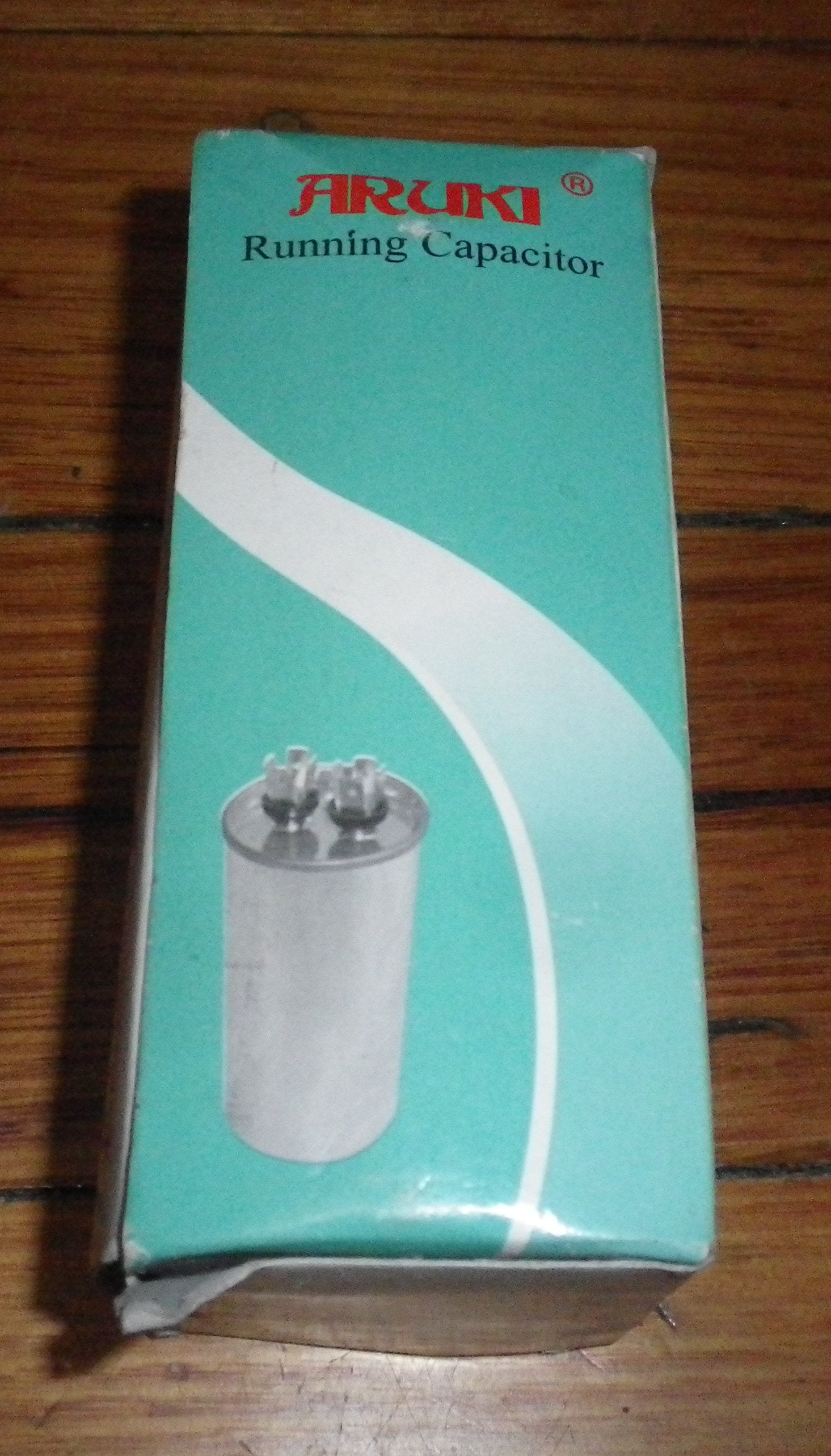 Aruki Metal Can Type 40uF 400Volt Motor Starting and Running Capacitor - Part # CAP040WS, 2920651WS