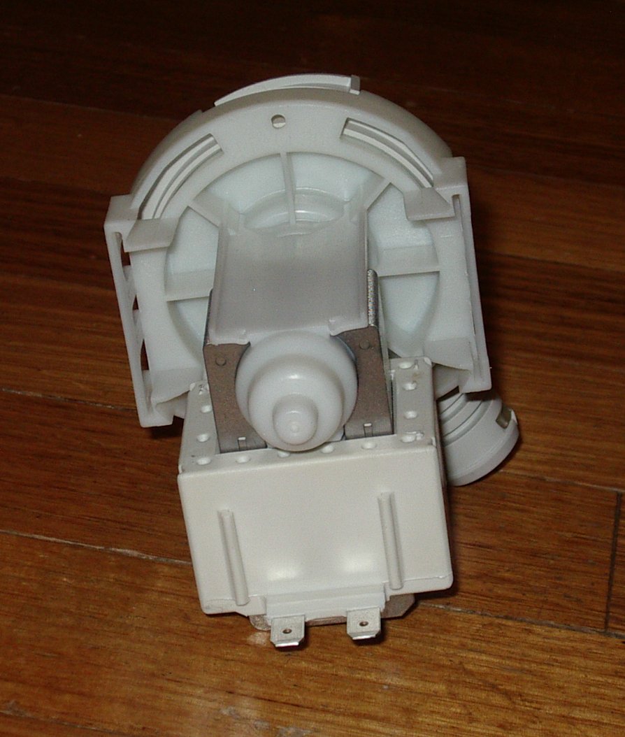 Dishlex Global and Westinghouse Dishwasher Drain Pump Motor Assembly - Part # 0214400024 (Hanning Part No. DPS25 - 118)
