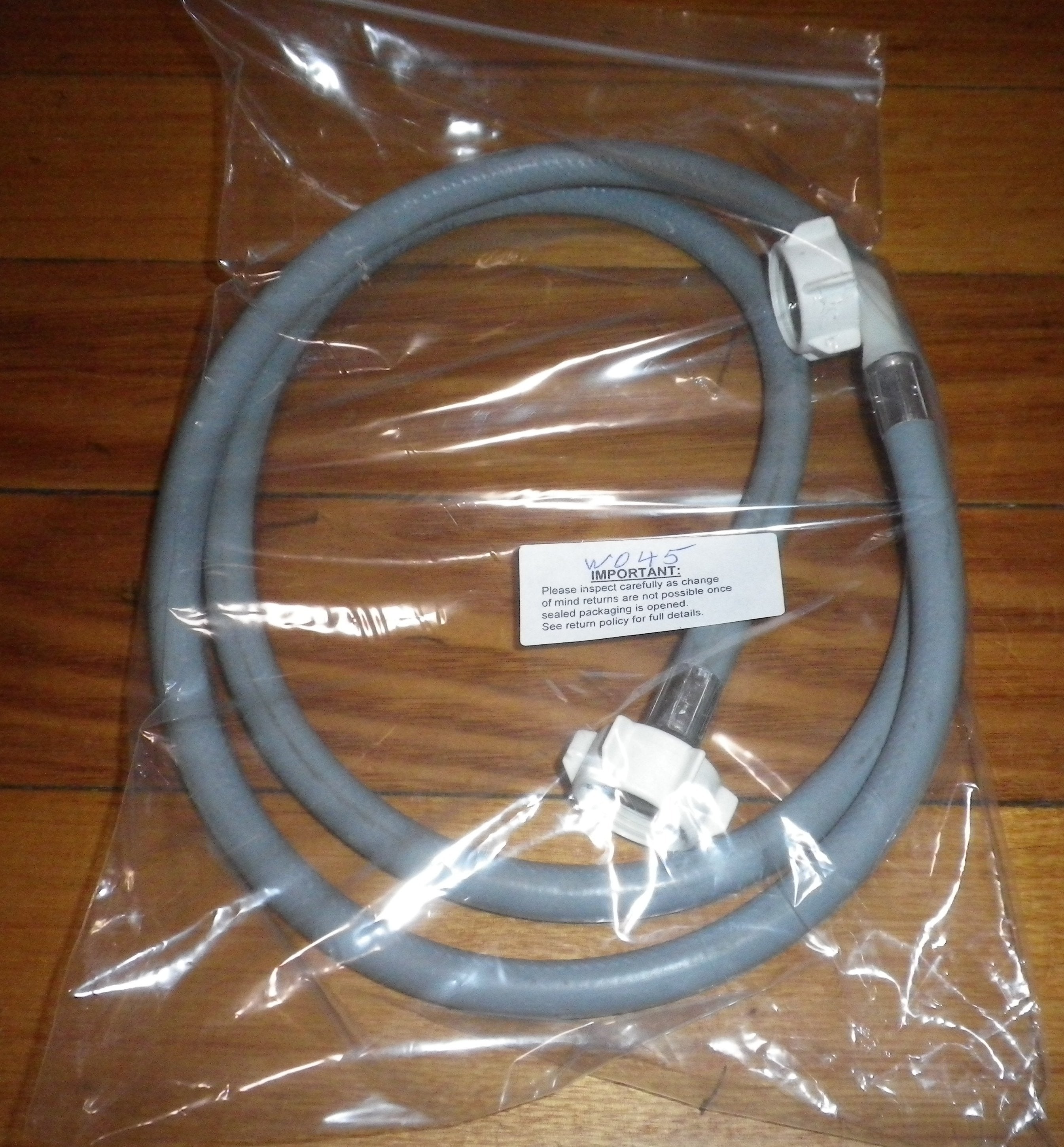 1.5m Universal Dual - Ended Cold Inlet Hose for Washing Machines - Part # W045