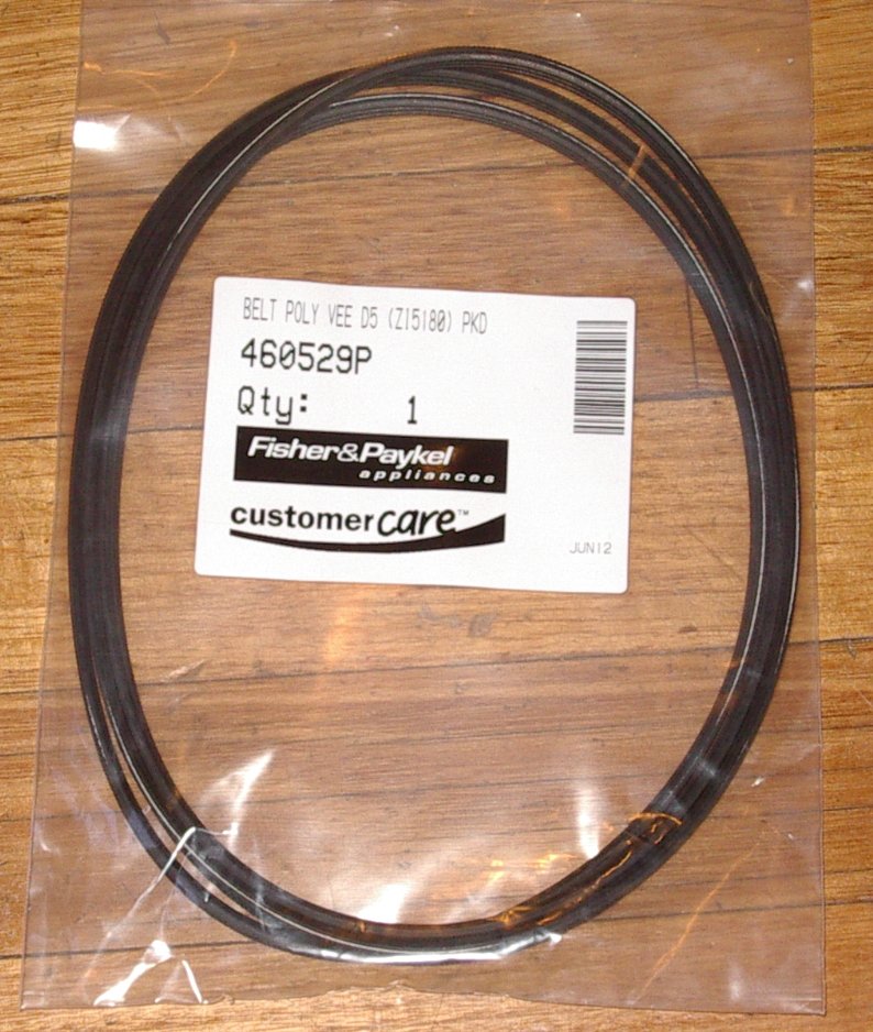 Genuine Fisher & Paykel Dryer Drum Belt for ED50 and DE45 Series - Replacement Part # FP460529P, 460529P