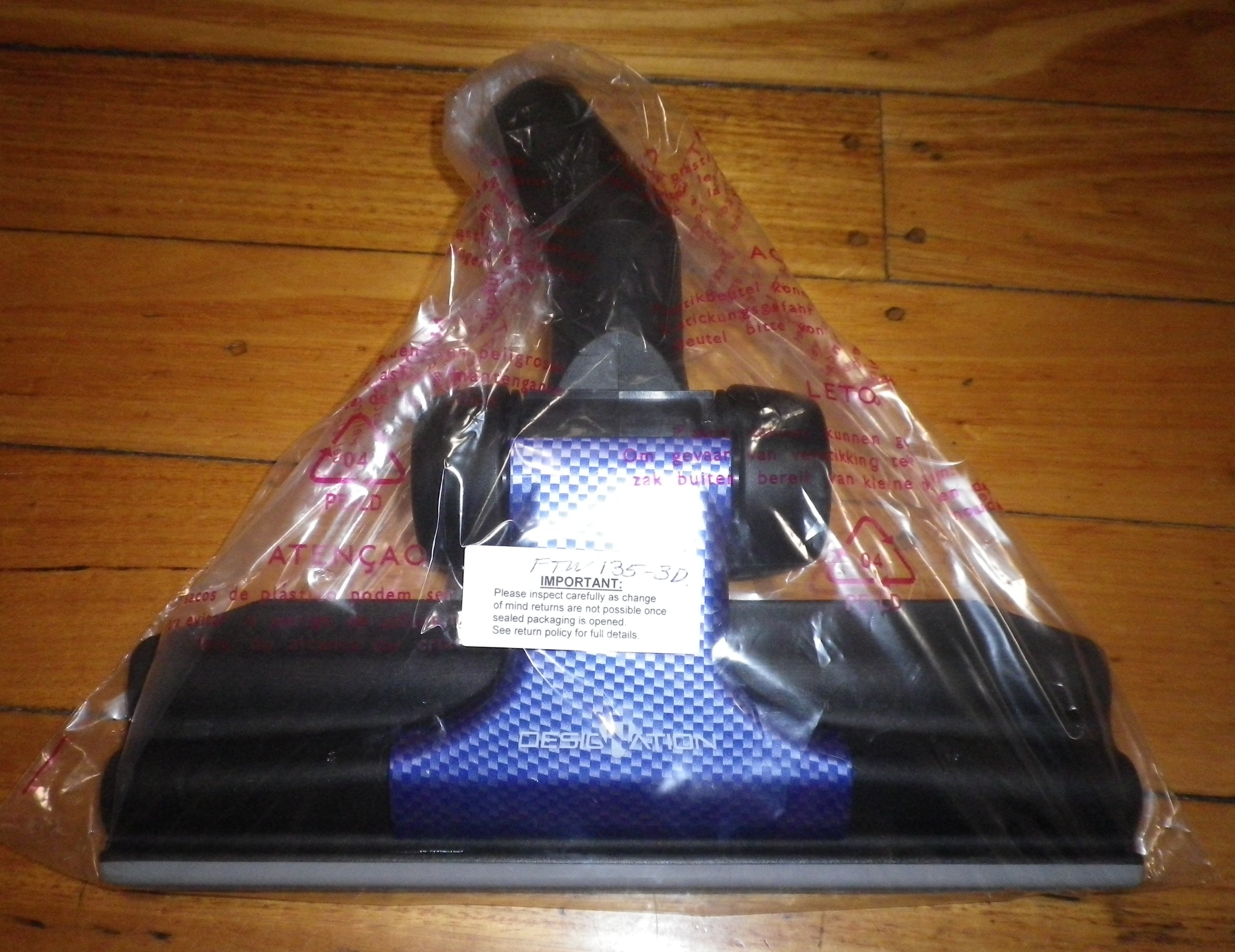 High - Quality Wessel Werk Heavy - Duty 35mm Gulper Vacuum Floor Cleaning Tool - Model FTW135 - 3D