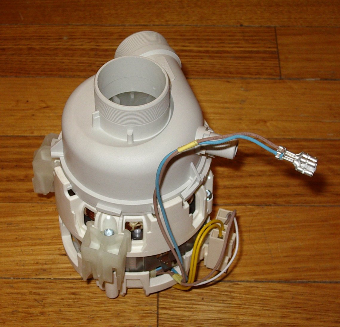 High - Performance Dishwasher Wash Pump Motor Assembly for AEG, Dishlex, Simpson, and Westinghouse - Part # 0214477037