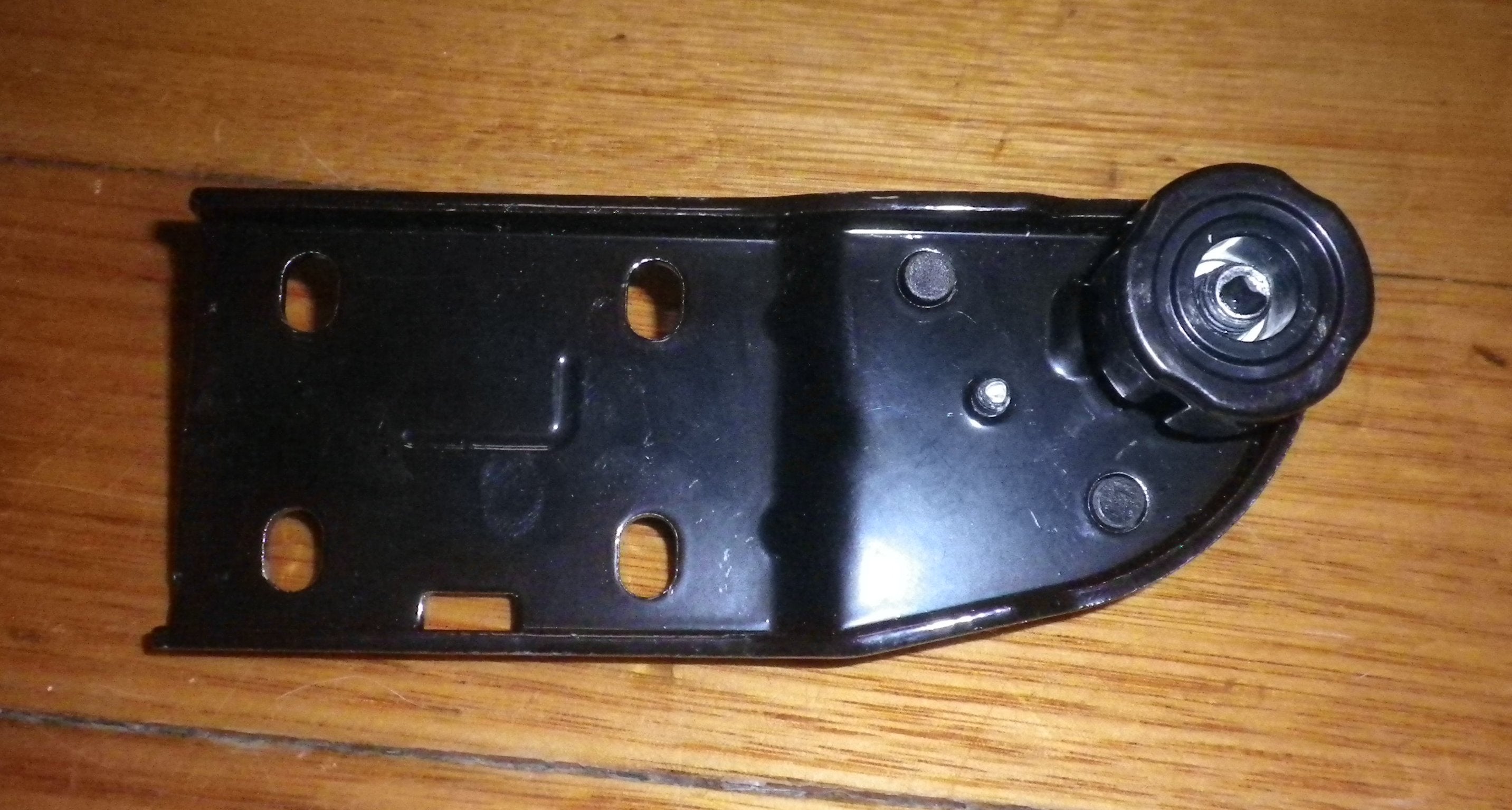 Westinghouse WBE Series Left - Handed Refrigerator Door Hinge Base with Adjuster Component - Part Number A01819906